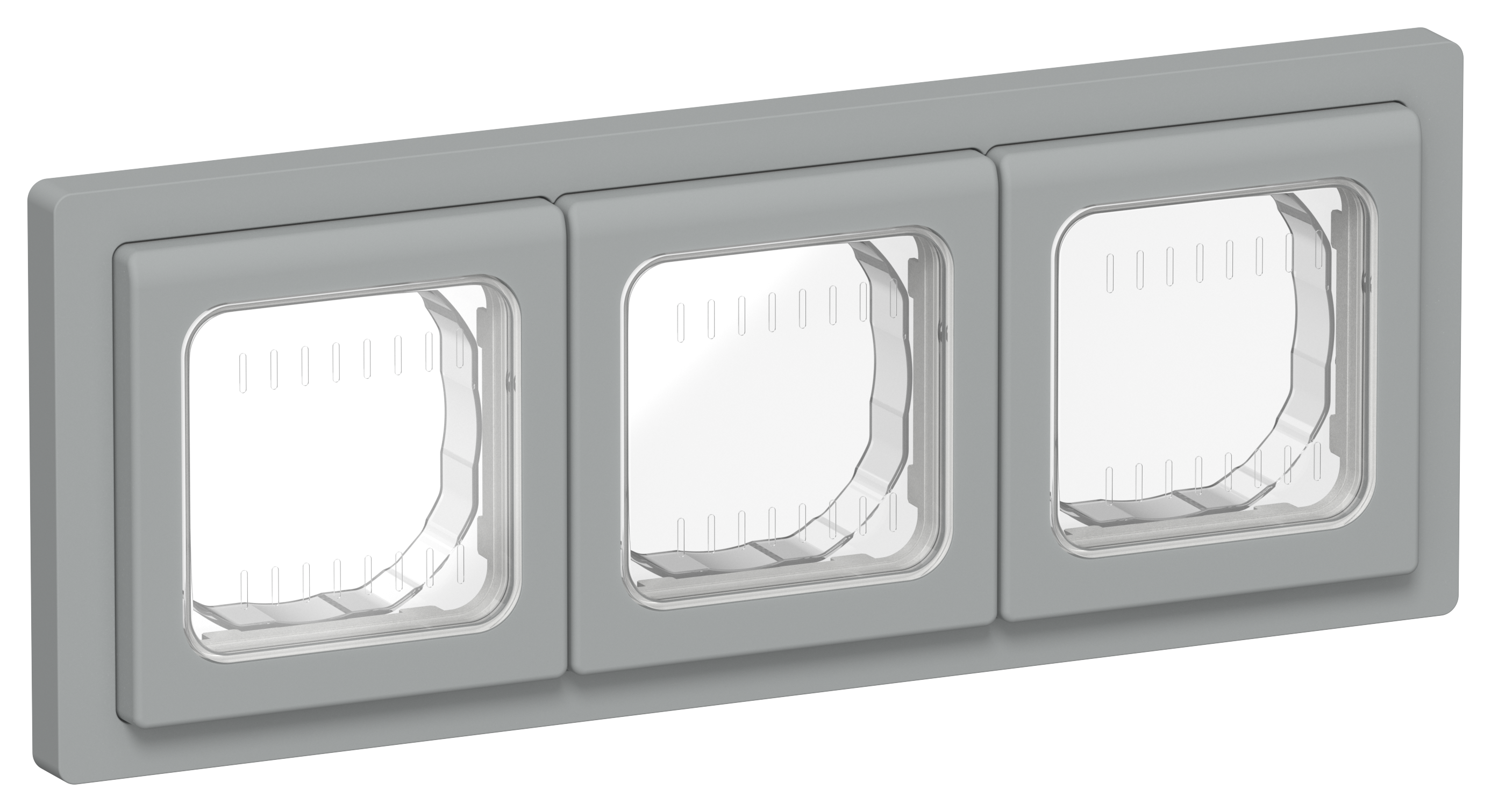 FLITE Рамка 3-местная IP55 Рпро-3-55-ФлС серый IEK