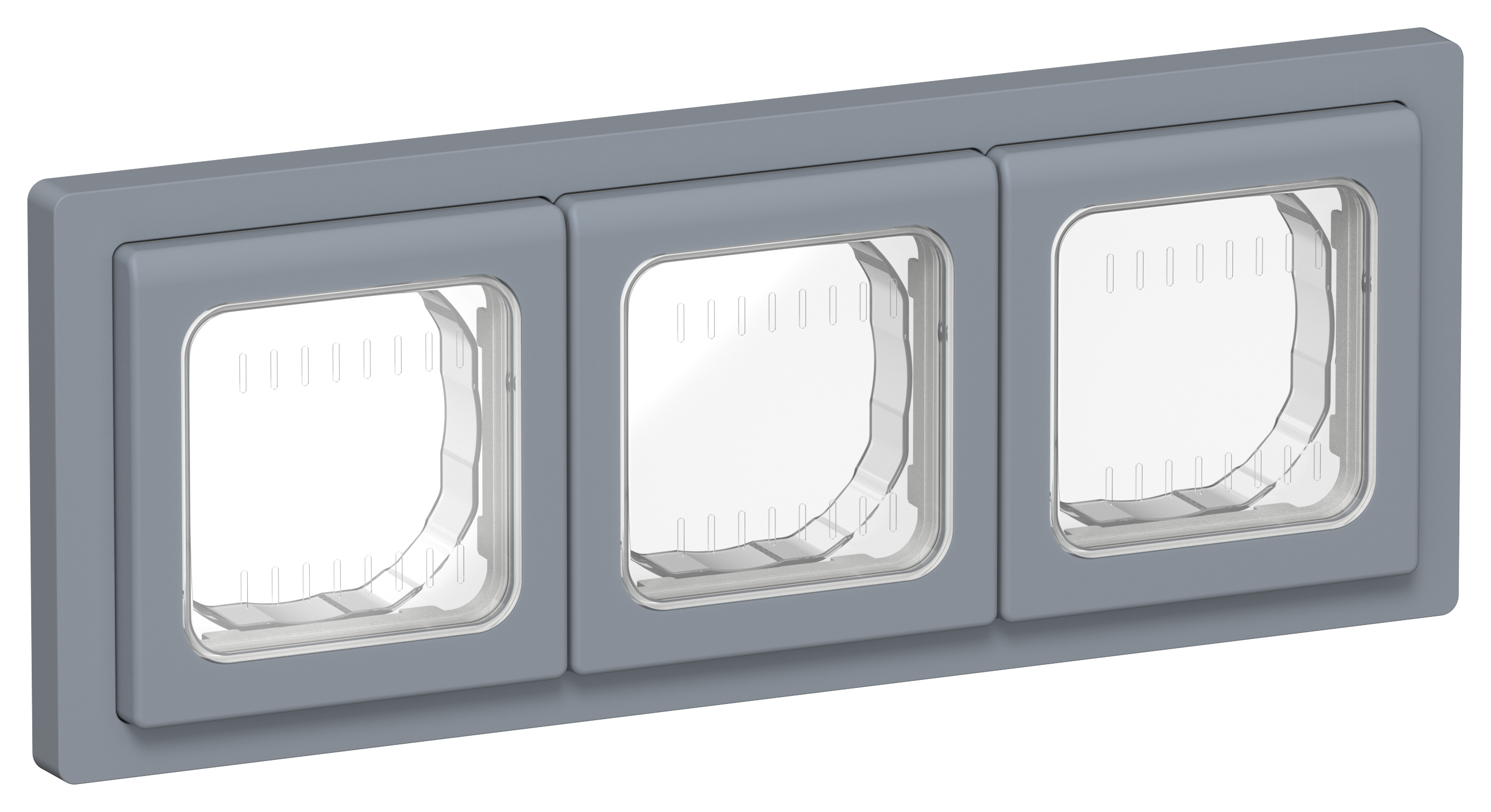 FLITE Рамка 3-местная IP55 Рпро-3-55-ФлМ маренго IEK