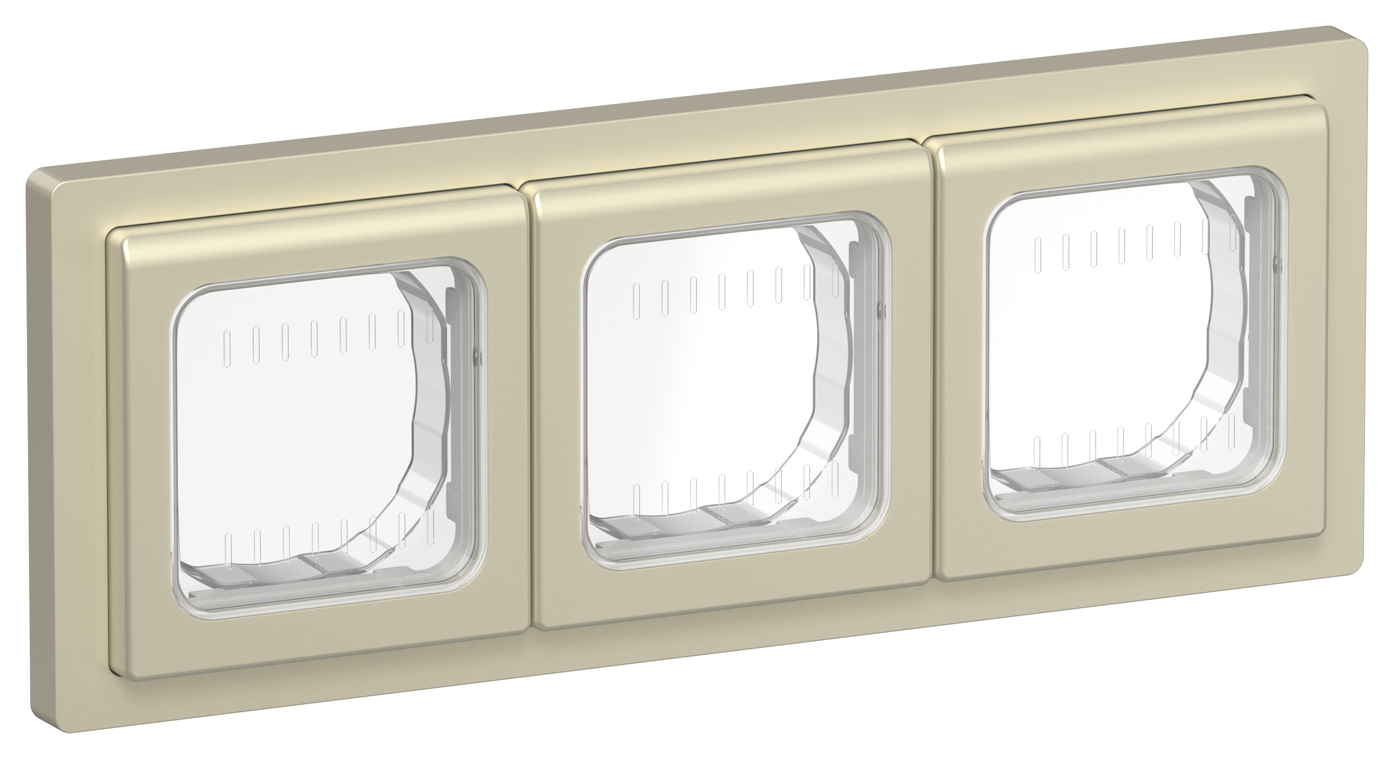 FLITE Рамка 3-местная IP55 Рпро-3-55-ФлШ шампань IEK