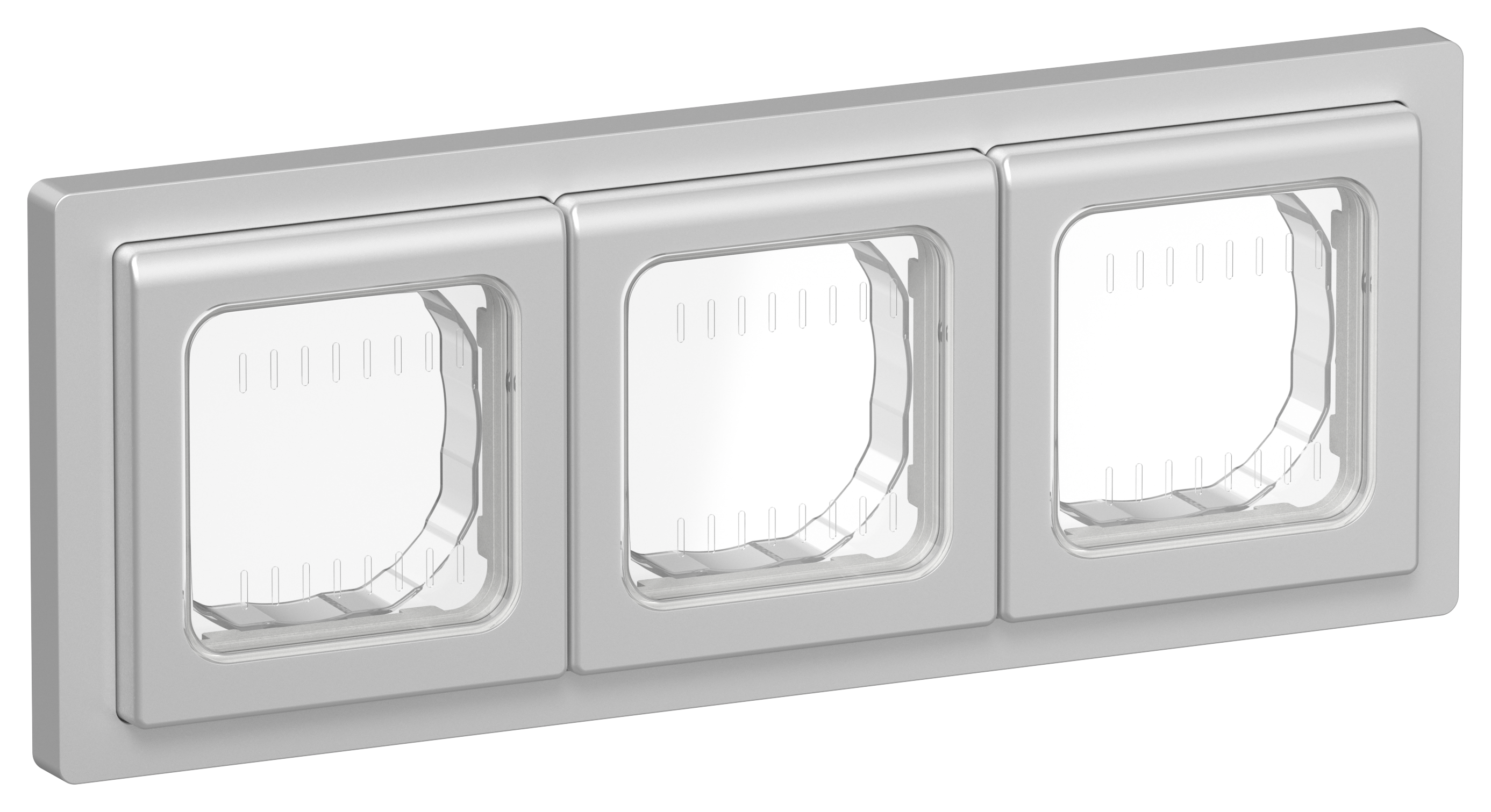 FLITE Рамка 3-местная IP55 Рпро-3-55-ФлА алюминий IEK