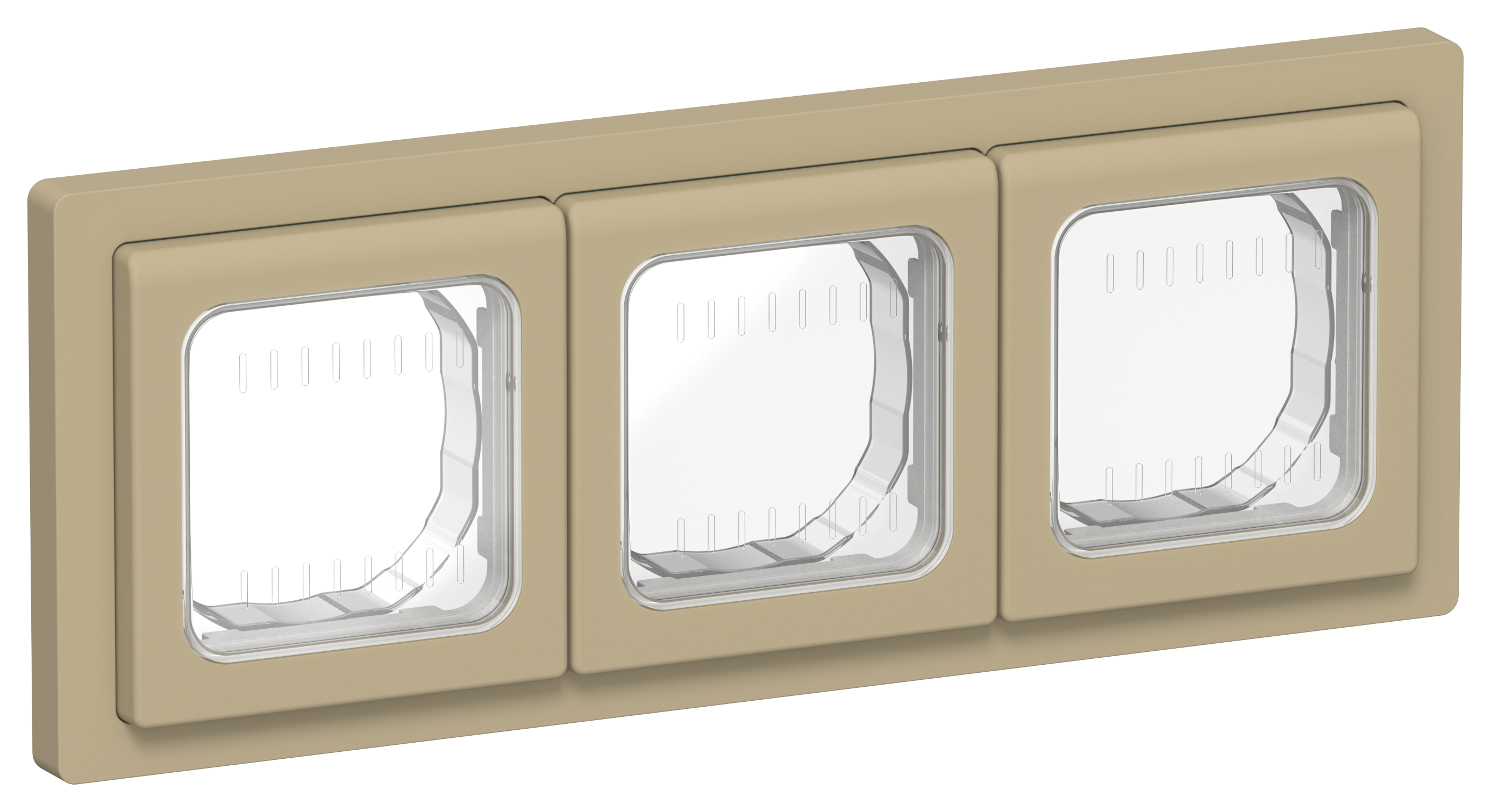 FLITE Рамка 3-местная IP55 Рпро-3-55-ФлХ хаки IEK