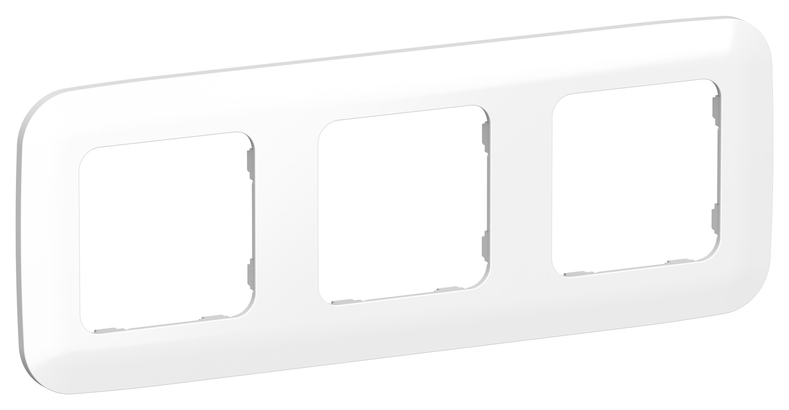 FLITE ARTISTIC Рамка 3-местная РУ-3-А-ФлБ белый IEK