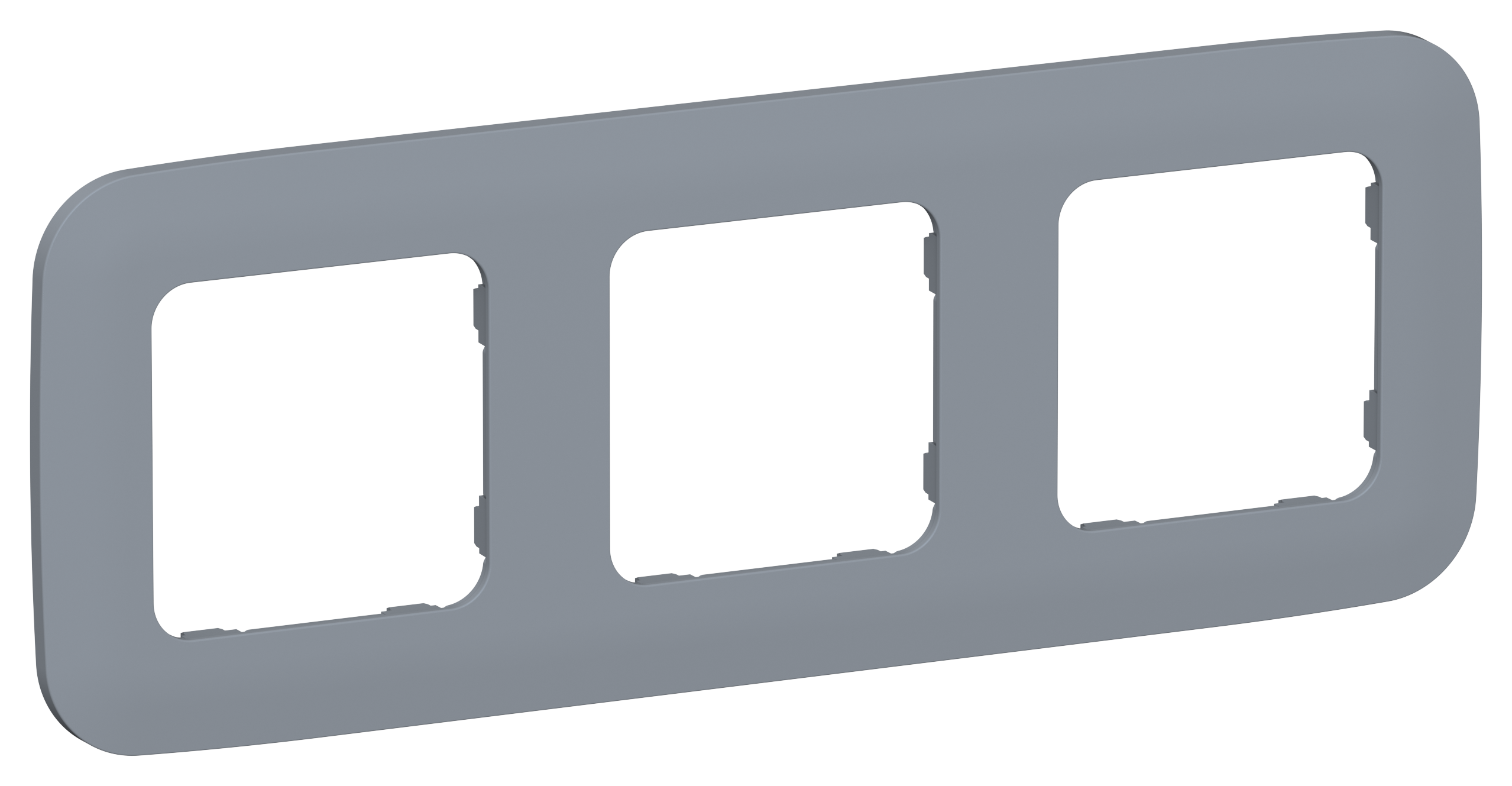 FLITE ARTISTIC Рамка 3-местная РУ-3-А-ФлМ маренго IEK