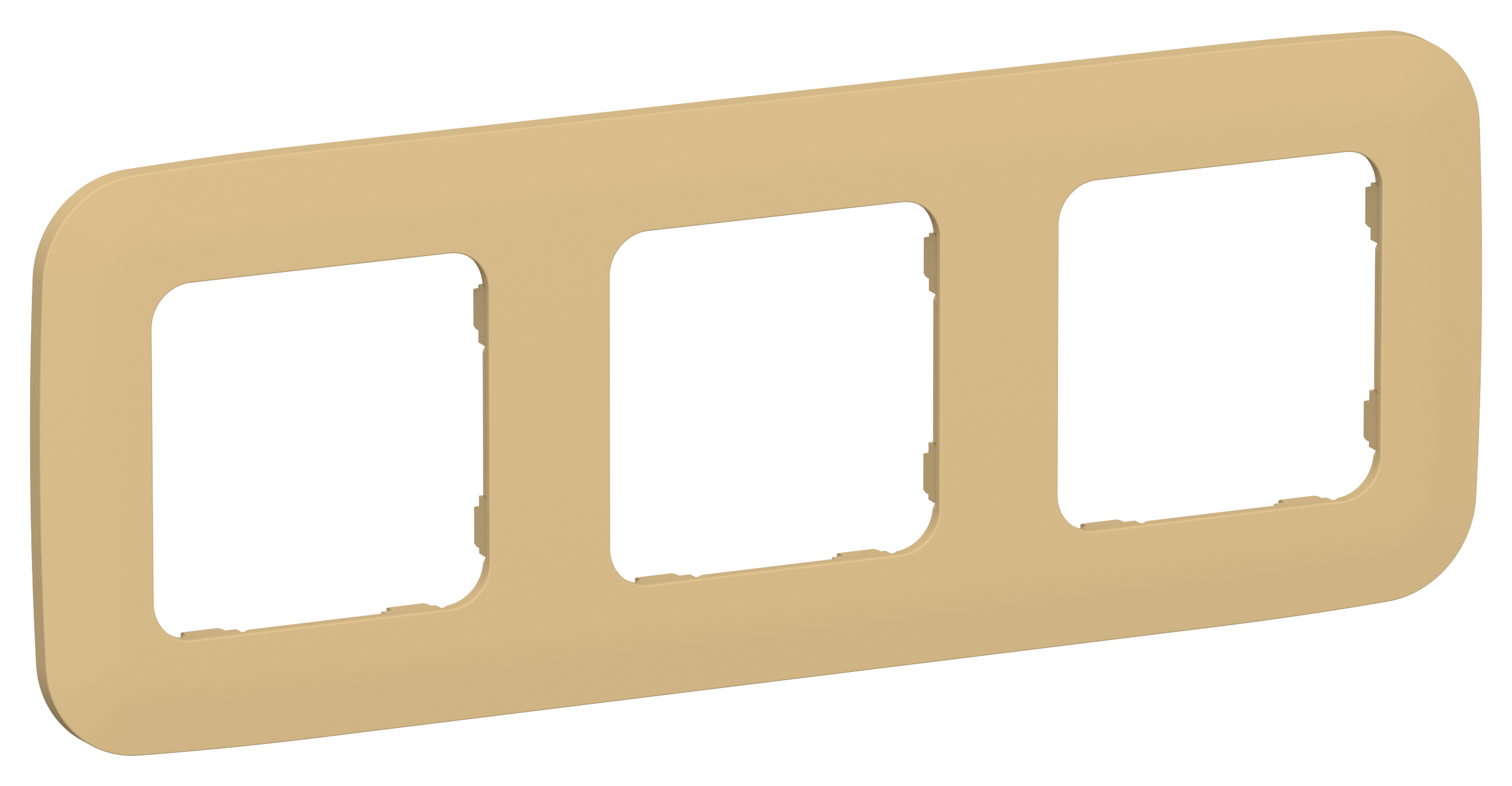 FLITE ARTISTIC Рамка 3-местная РУ-3-А-ФлШм шамуа IEK