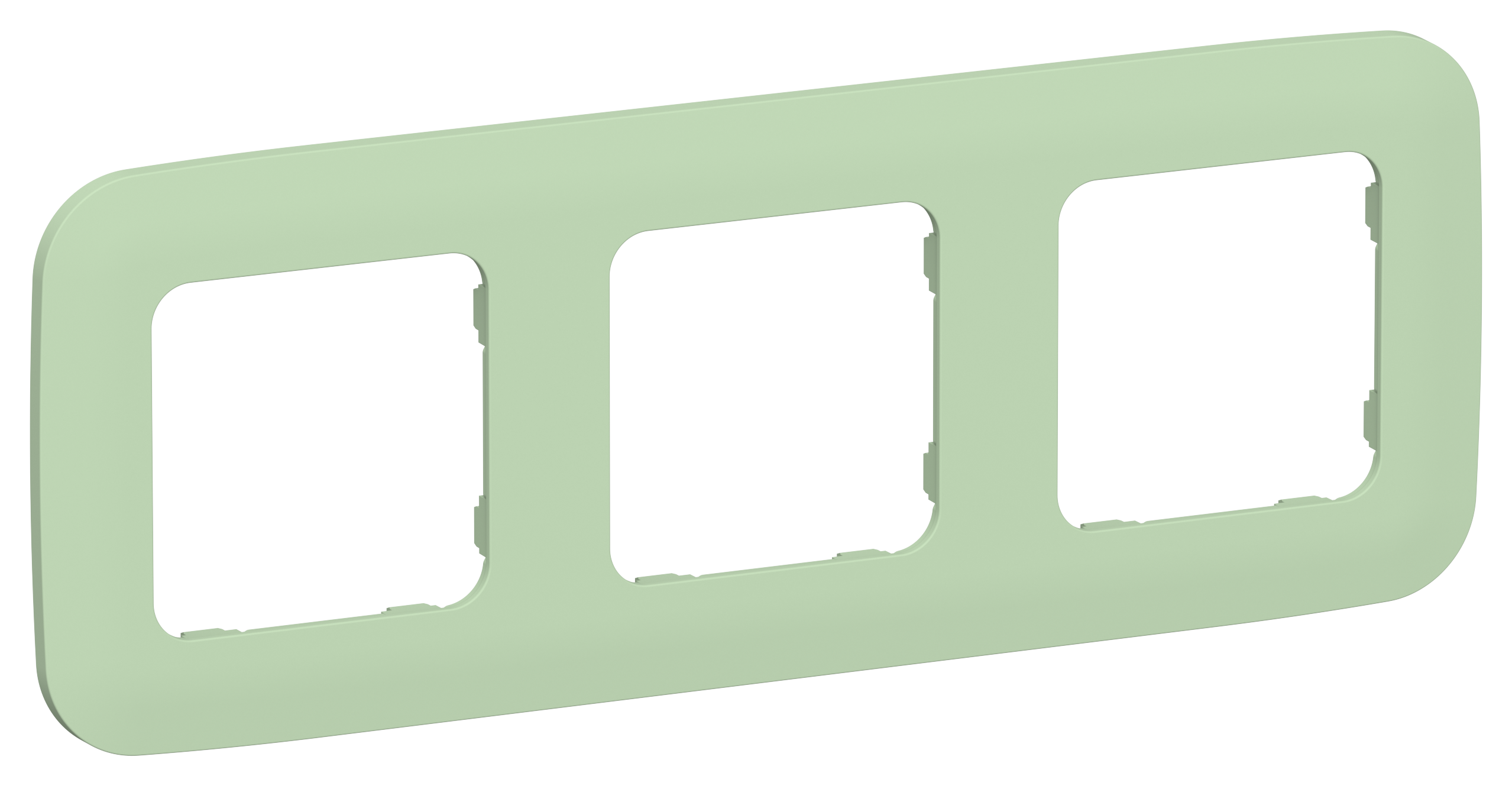 FLITE ARTISTIC Рамка 3-местная РУ-3-А-ФлФ фисташковый IEK