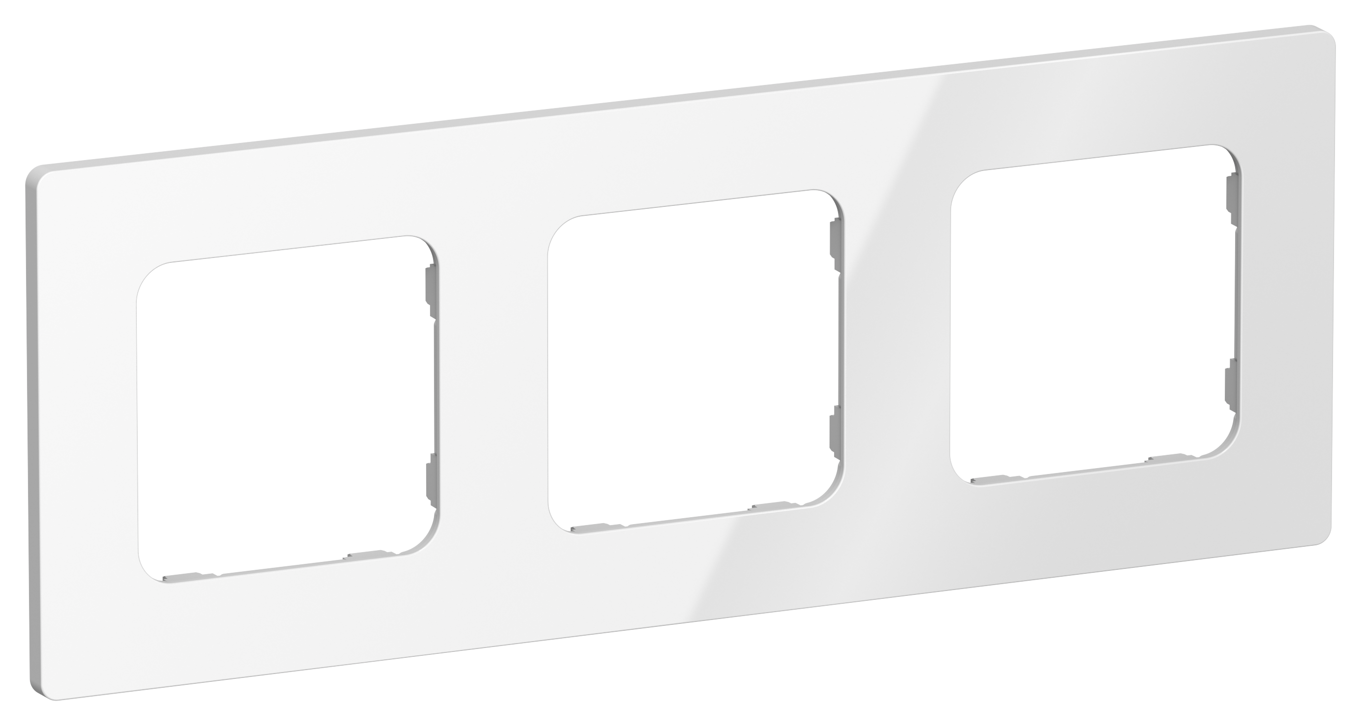 FLITE CLASSIC Рамка 3-местная РУ-3-К-ФлБ белый IEK