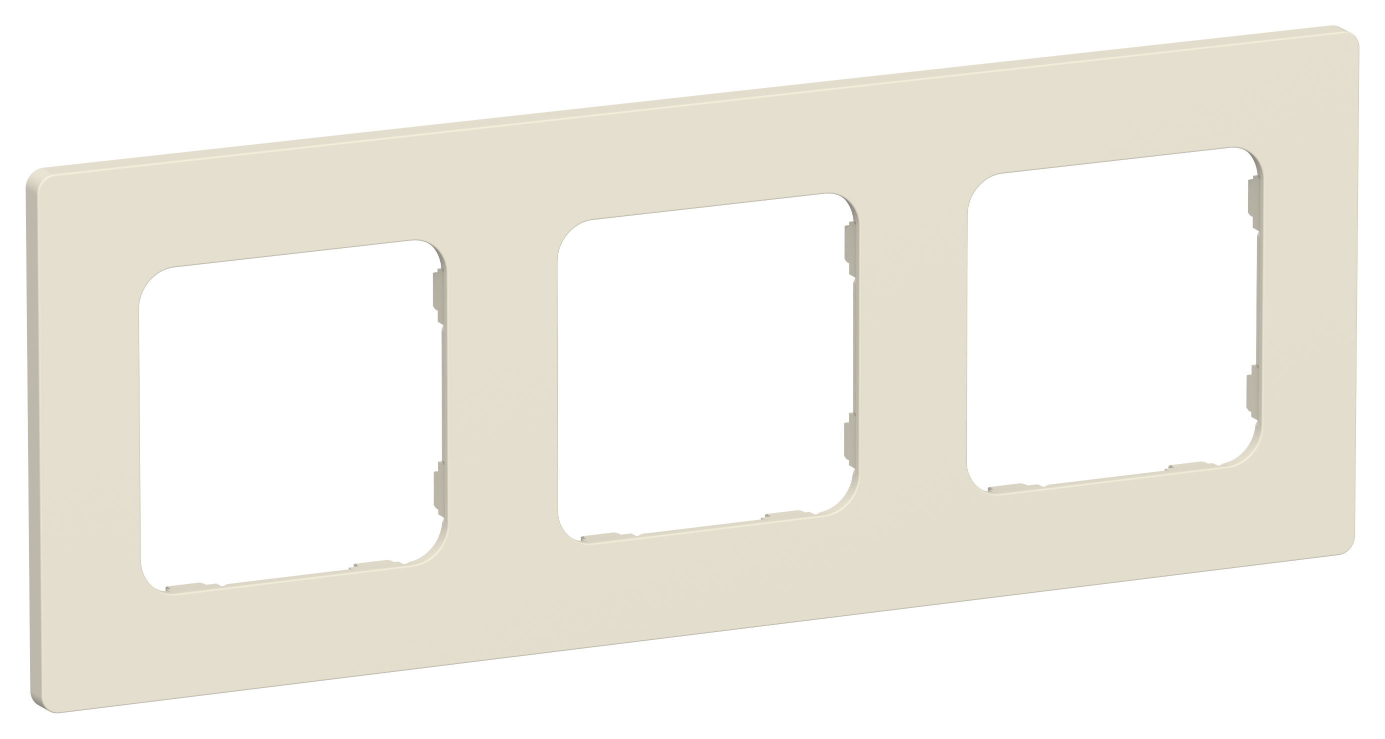 FLITE CLASSIC Рамка 3-местная РУ-3-К-ФлСл сливочный IEK