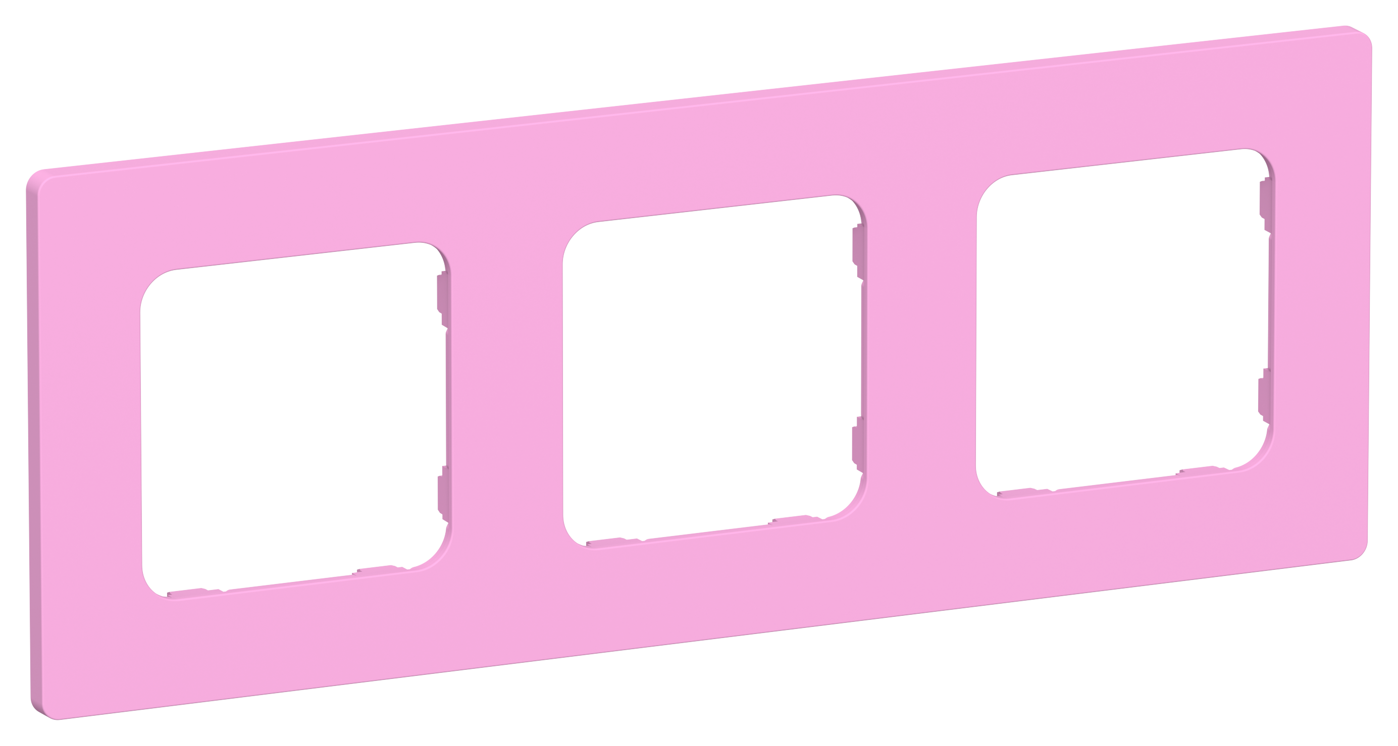 FLITE CLASSIC Рамка 3-местная РУ-3-К-ФлПр пурпурный IEK