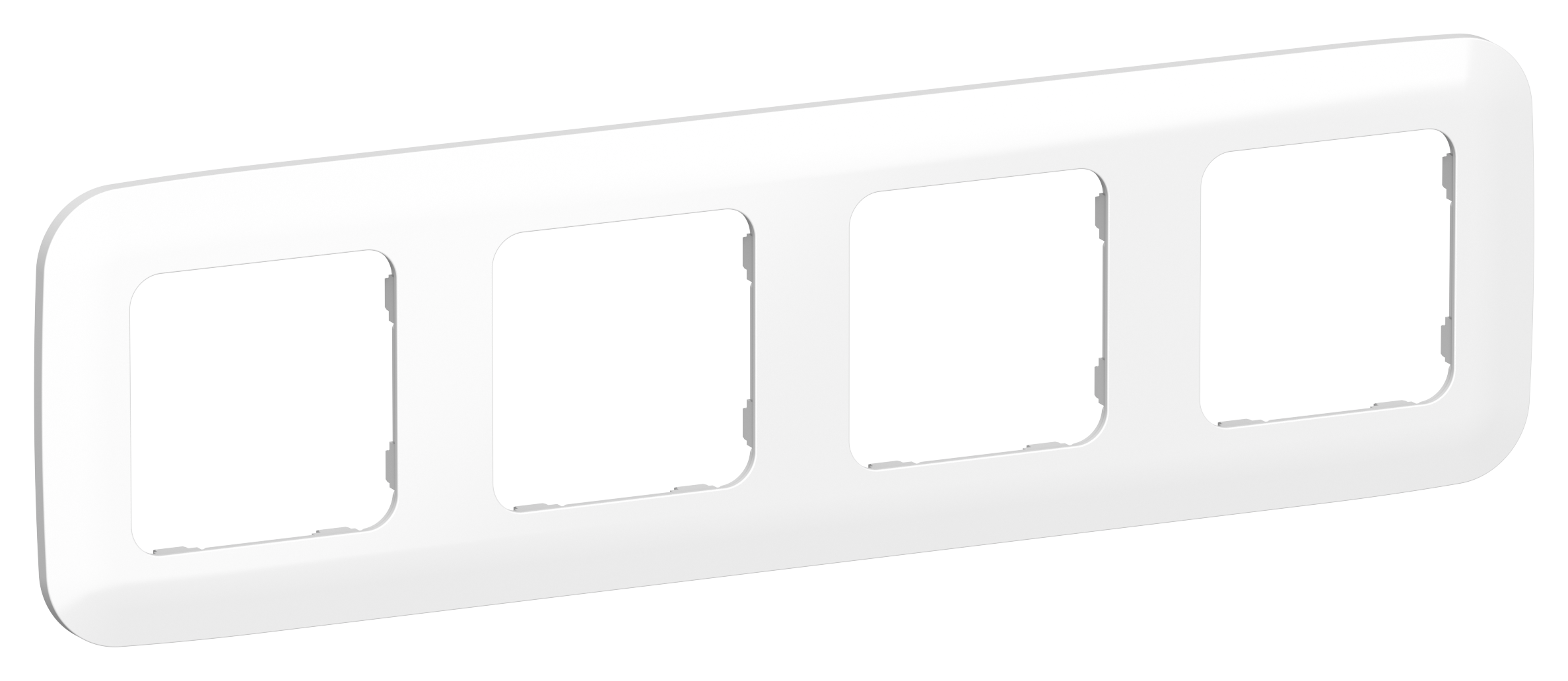 FLITE ARTISTIC Рамка 4-местная РУ-4-А-ФлБ белый IEK