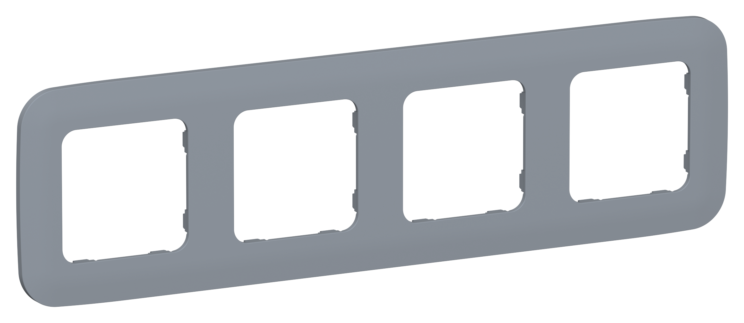 FLITE ARTISTIC Рамка 4-местная РУ-4-А-ФлМ маренго IEK