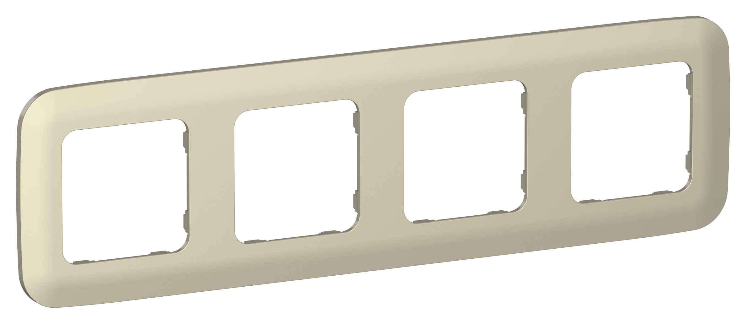 FLITE ARTISTIC Рамка 4-местная РУ-4-А-ФлШ шампань IEK