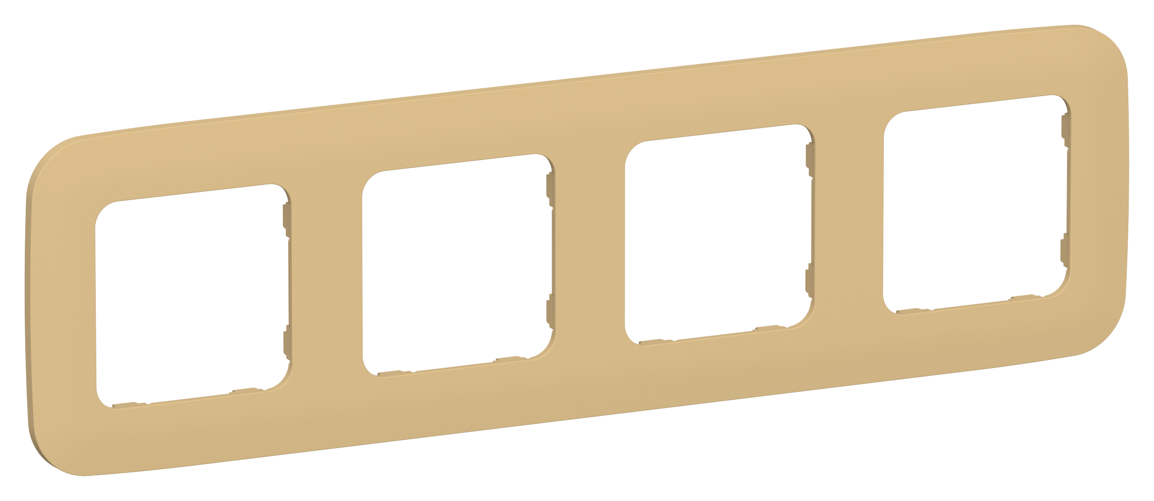 FLITE ARTISTIC Рамка 4-местная РУ-4-А-ФлШм шамуа IEK