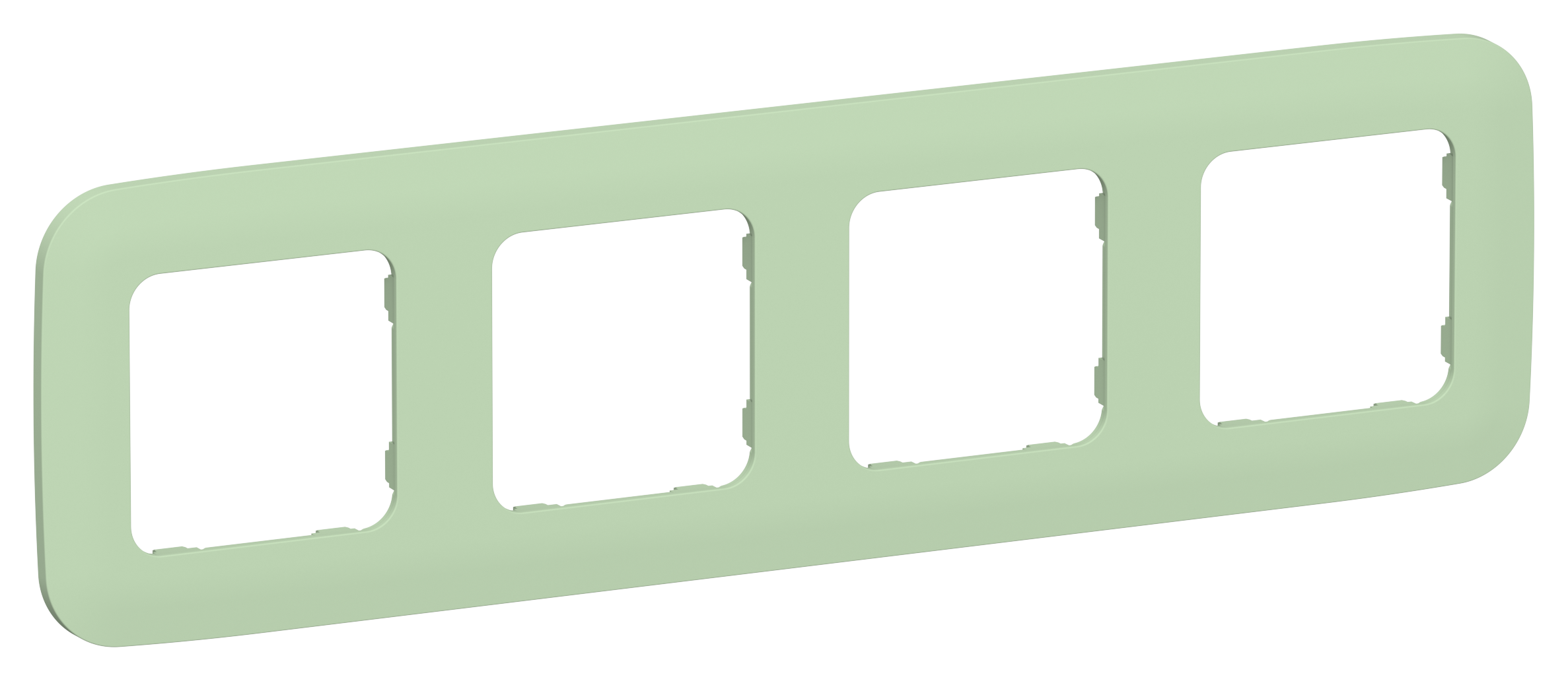 FLITE ARTISTIC Рамка 4-местная РУ-4-А-ФлФ фисташковый IEK