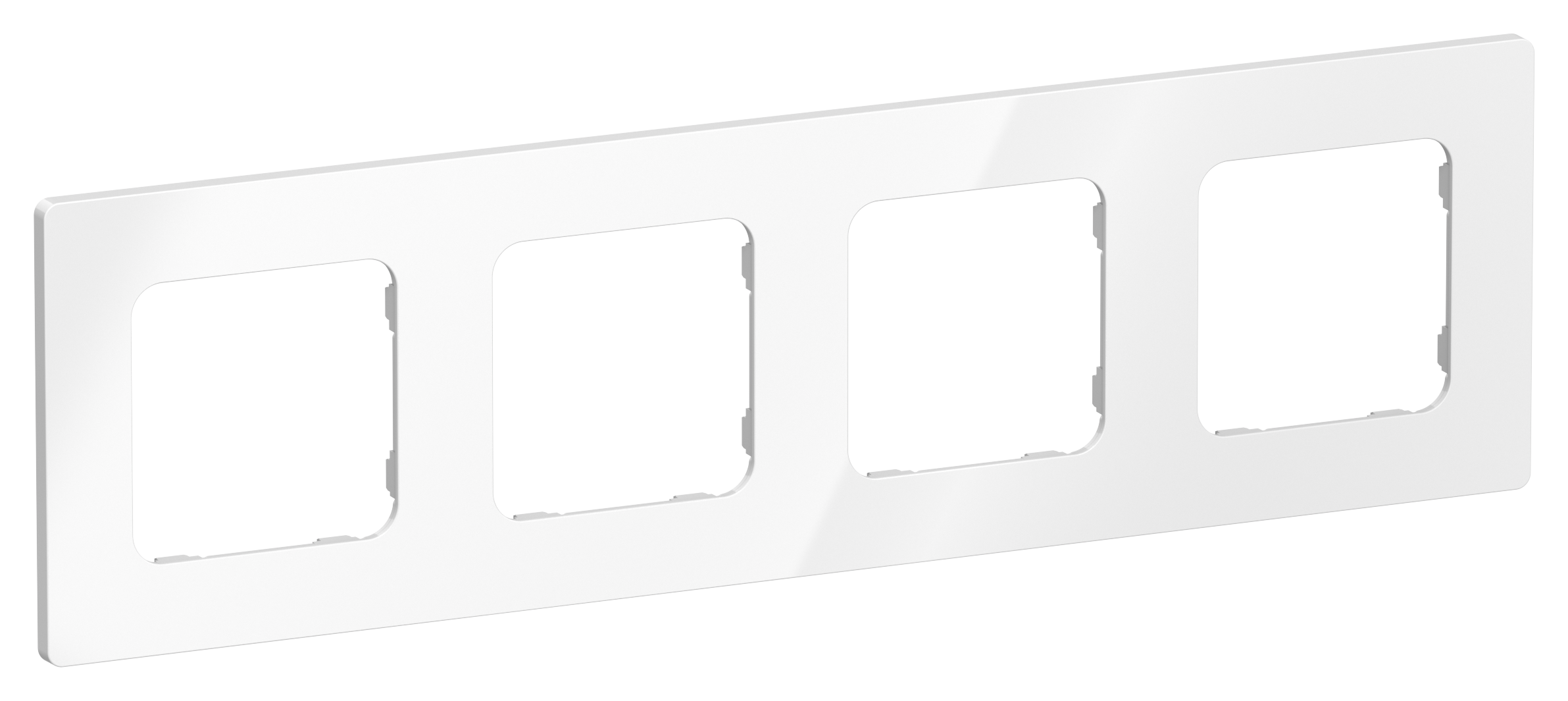 FLITE CLASSIC Рамка 4-местная РУ-4-К-ФлБ белый IEK