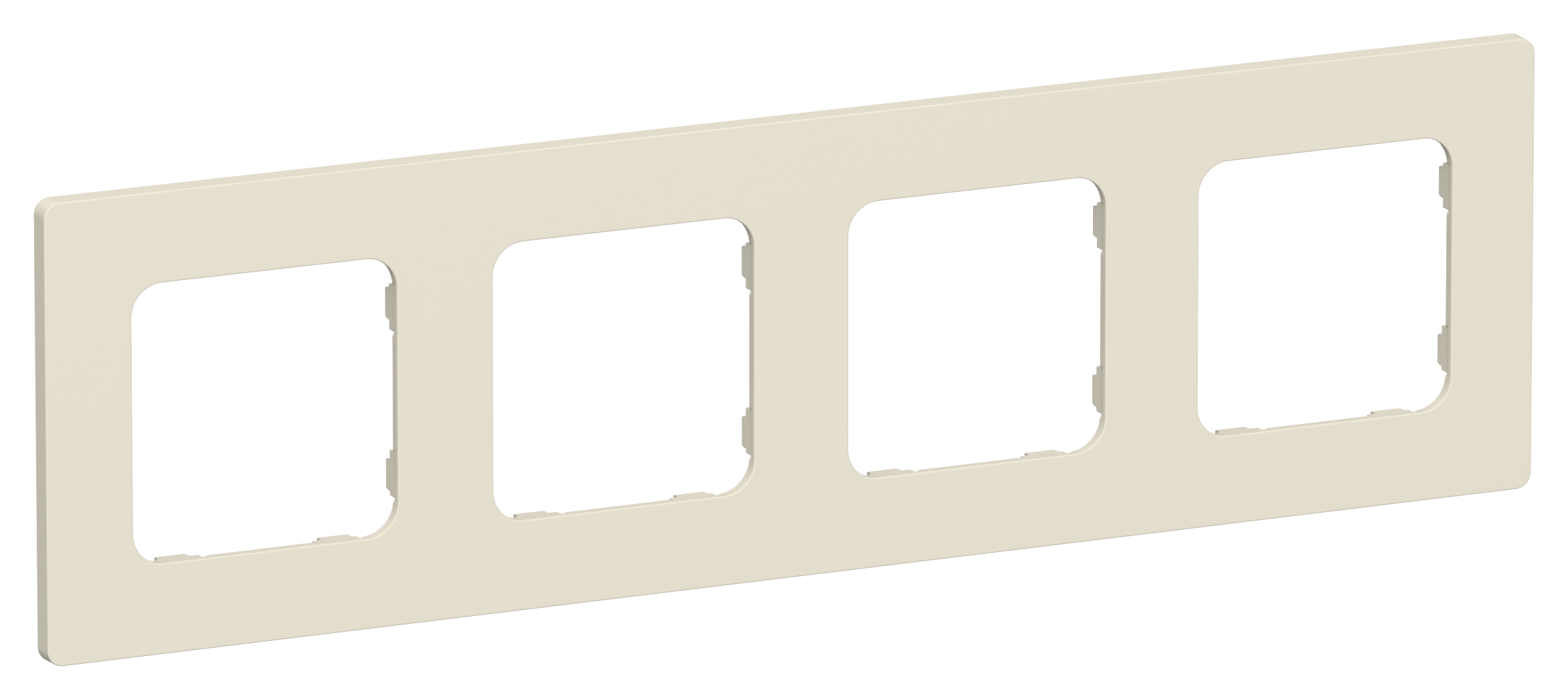 FLITE CLASSIC Рамка 4-местная РУ-4-К-ФлСл сливочный IEK