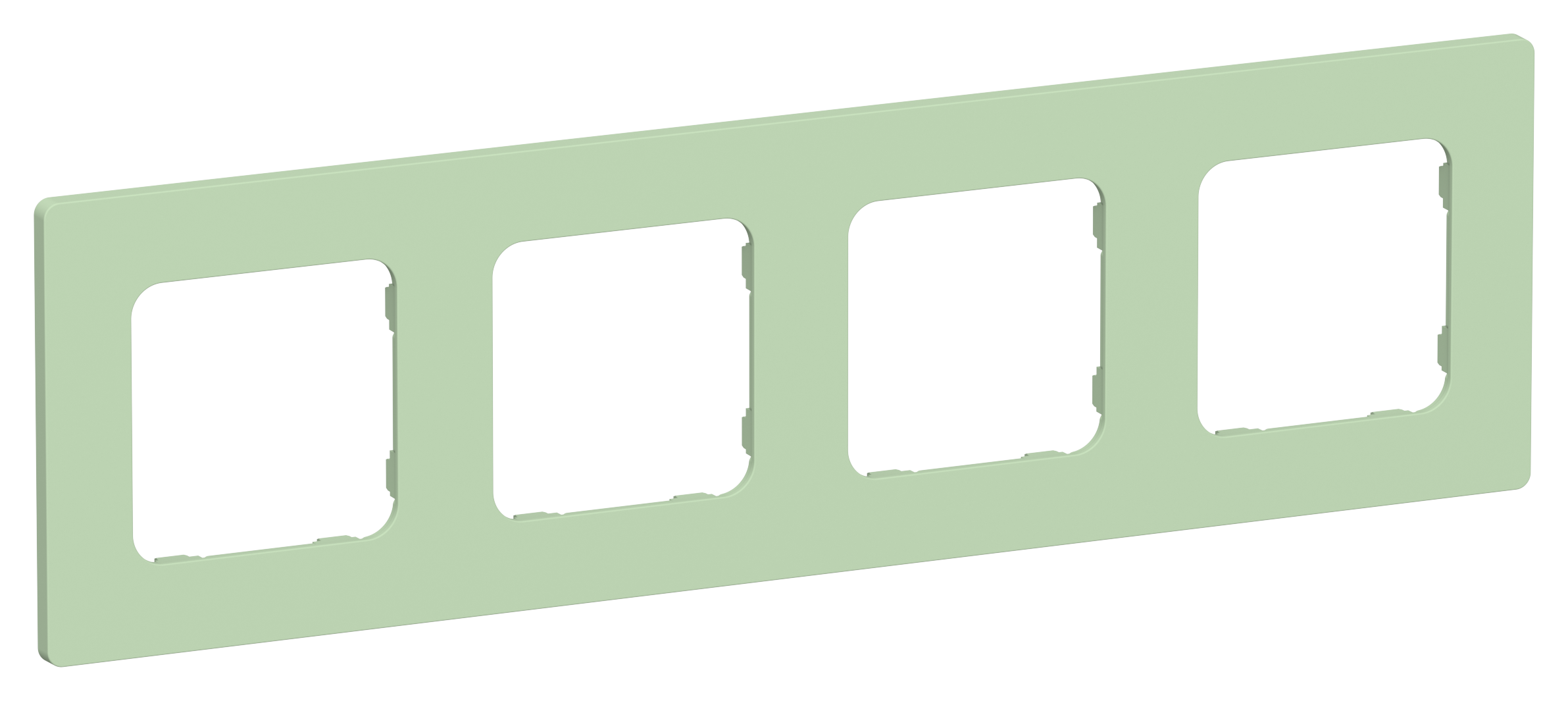 FLITE CLASSIC Рамка 4-местная РУ-4-К-ФлФ фисташковый IEK