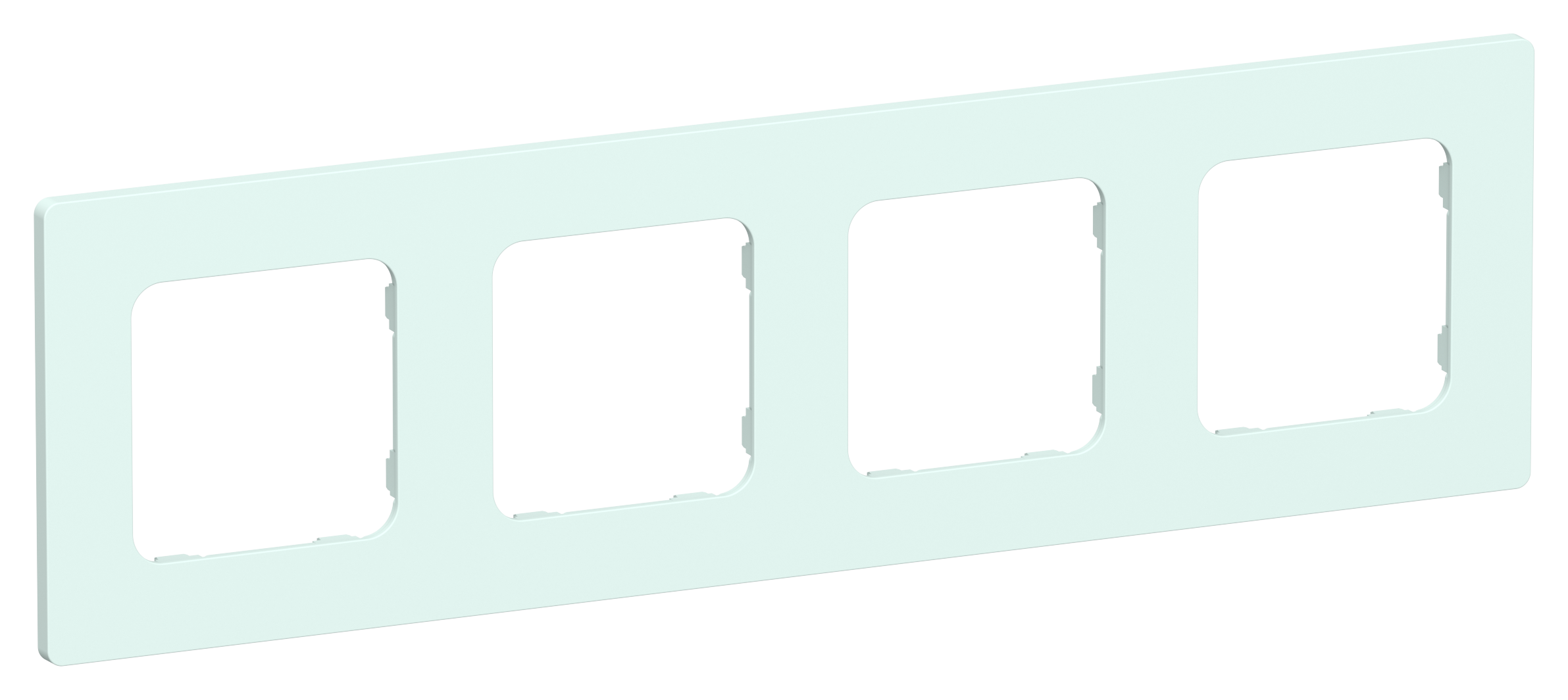 FLITE CLASSIC Рамка 4-местная РУ-4-К-ФлХЛ холодный лед IEK