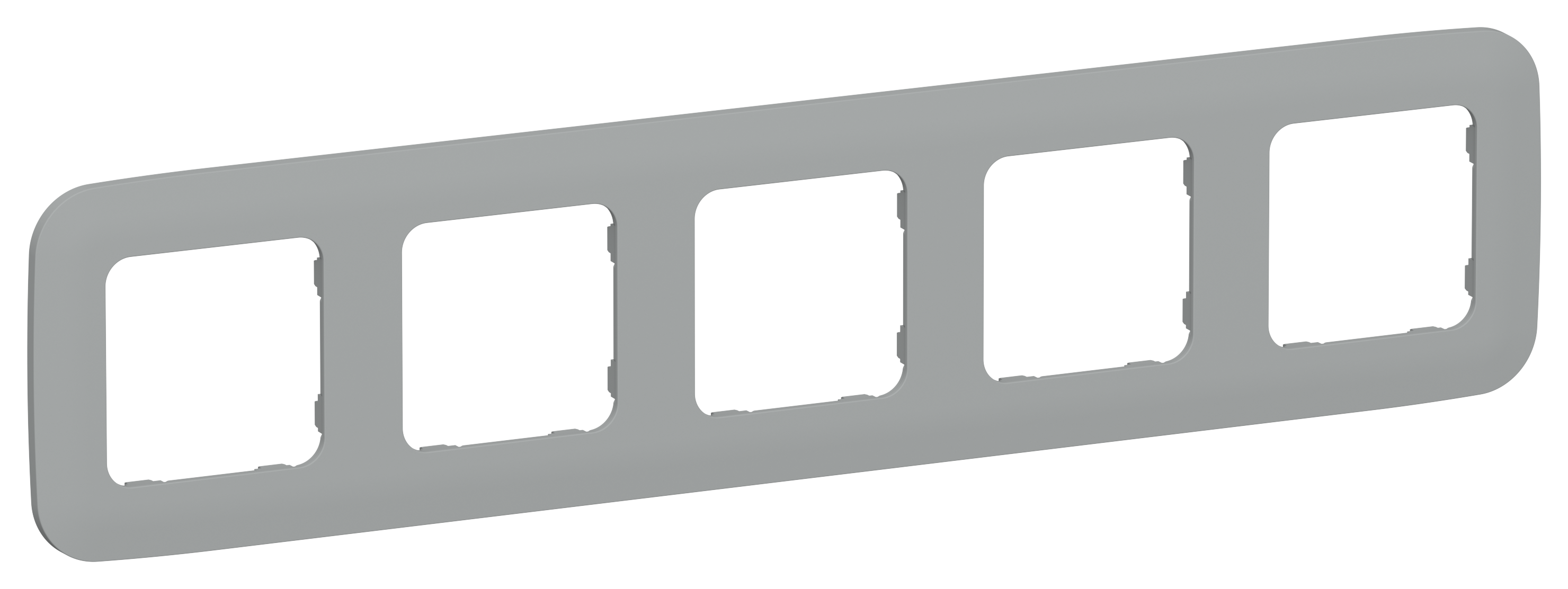 FLITE ARTISTIC Рамка 5-местная РУ-5-А-ФлС серый IEK