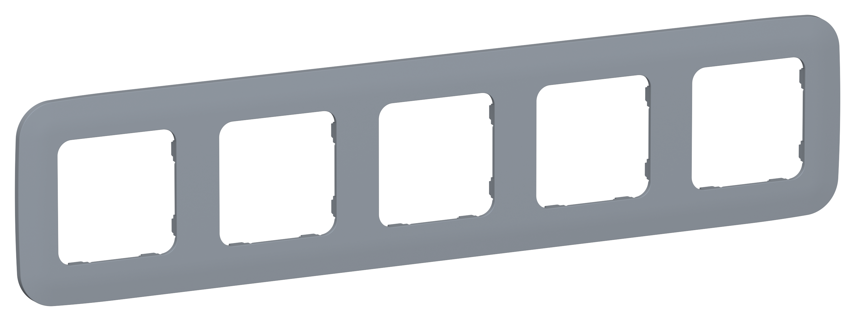 FLITE ARTISTIC Рамка 5-местная РУ-5-А-ФлМ маренго IEK