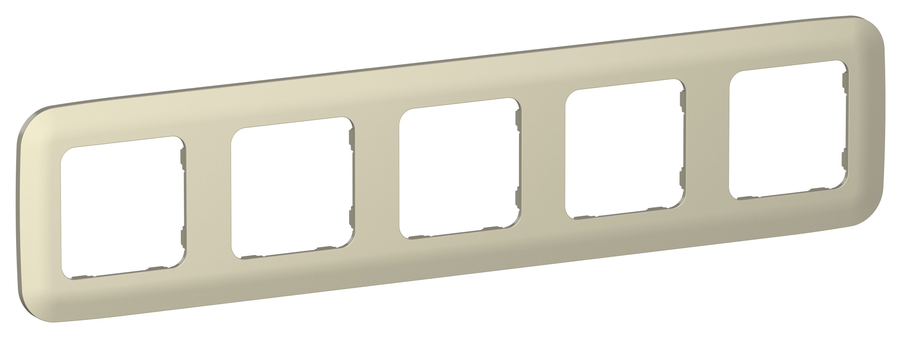 FLITE ARTISTIC Рамка 5-местная РУ-5-А-ФлШ шампань IEK