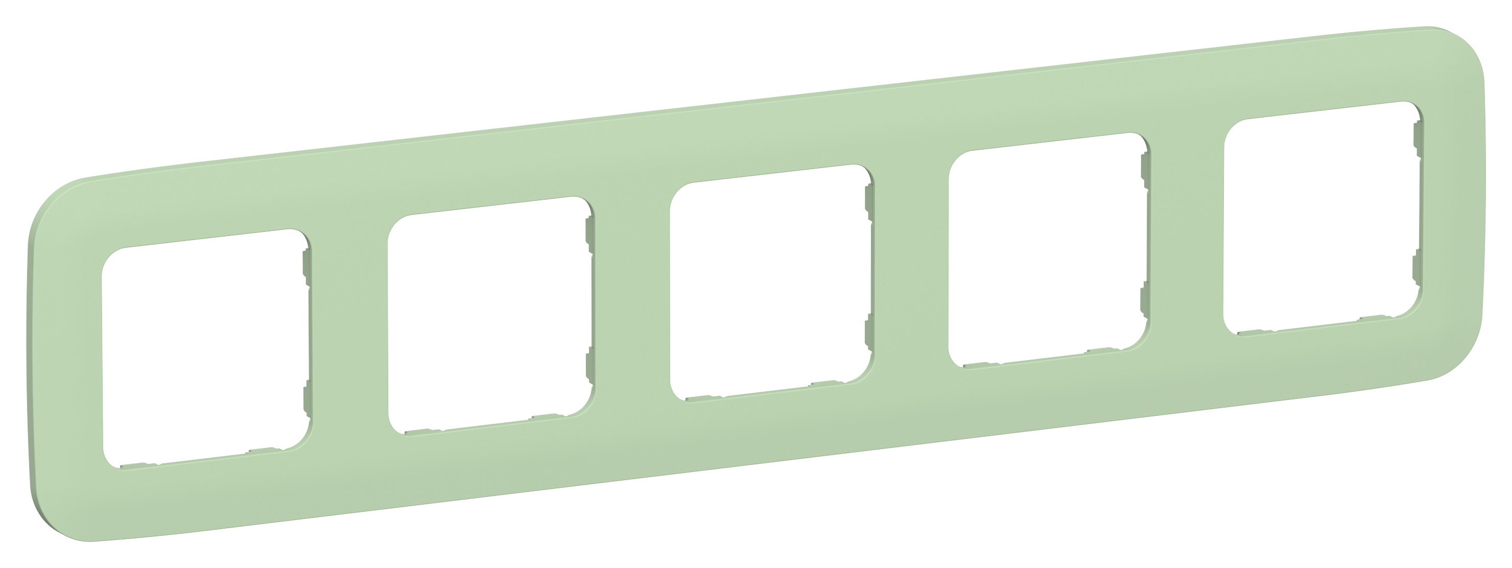 FLITE ARTISTIC Рамка 5-местная РУ-5-А-ФлФ фисташковый IEK