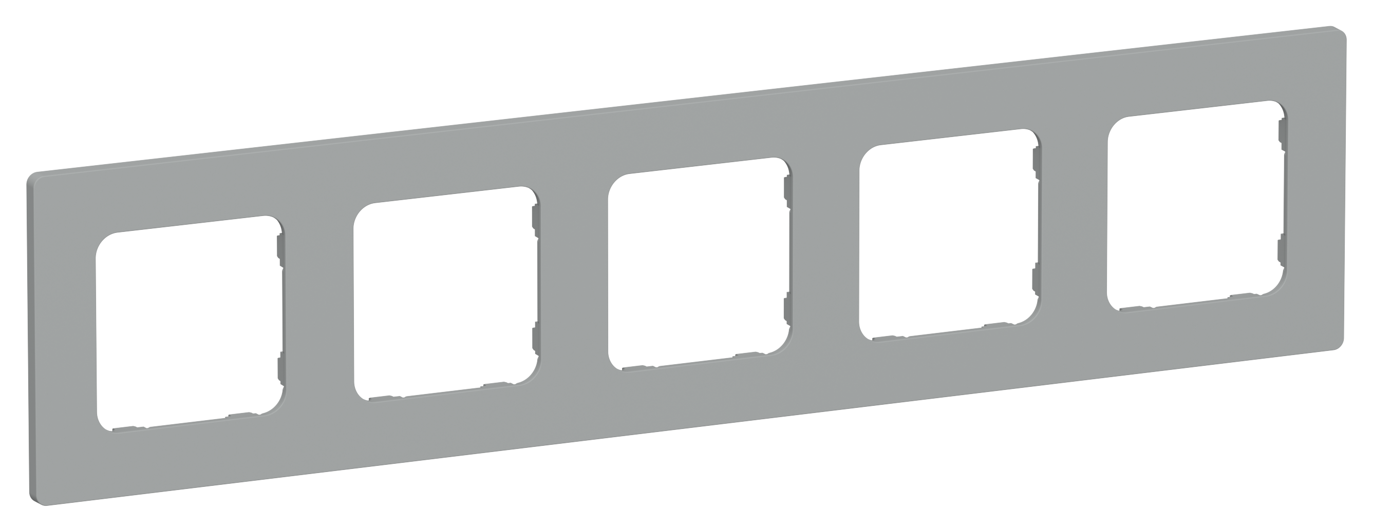 FLITE CLASSIC Рамка 5-местная РУ-5-К-ФлС серый IEK