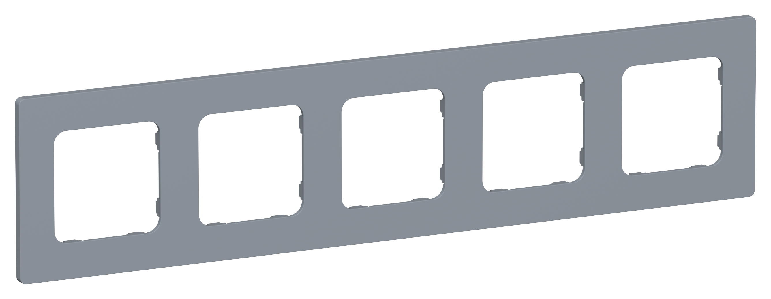 FLITE CLASSIC Рамка 5-местная РУ-5-К-ФлМ маренго IEK