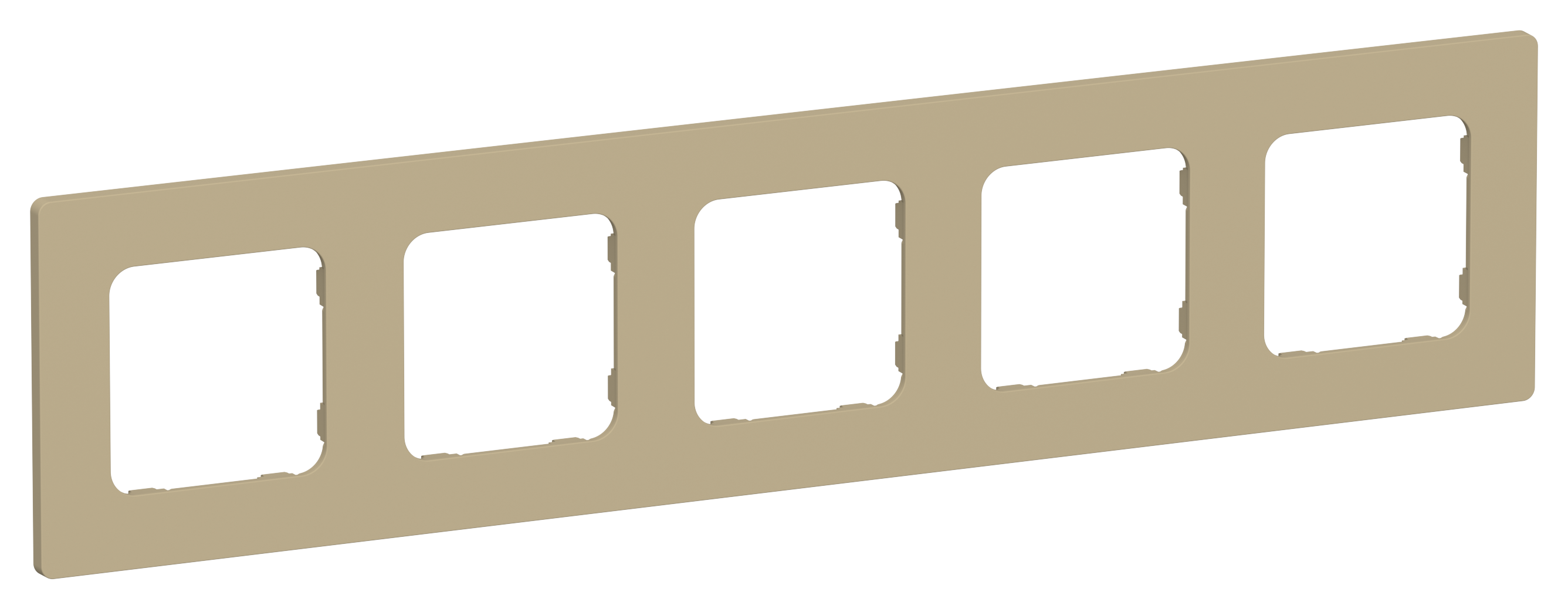 FLITE CLASSIC Рамка 5-местная РУ-5-К-ФлХ хаки IEK