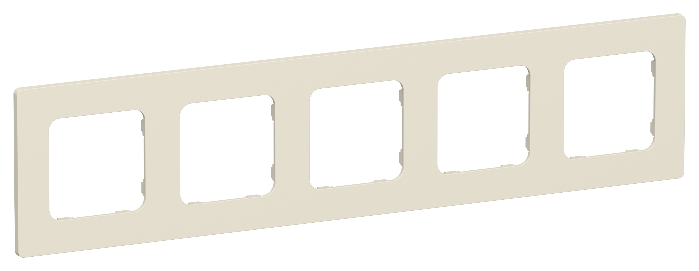 FLITE CLASSIC Рамка 5-местная РУ-5-К-ФлСл сливочный IEK