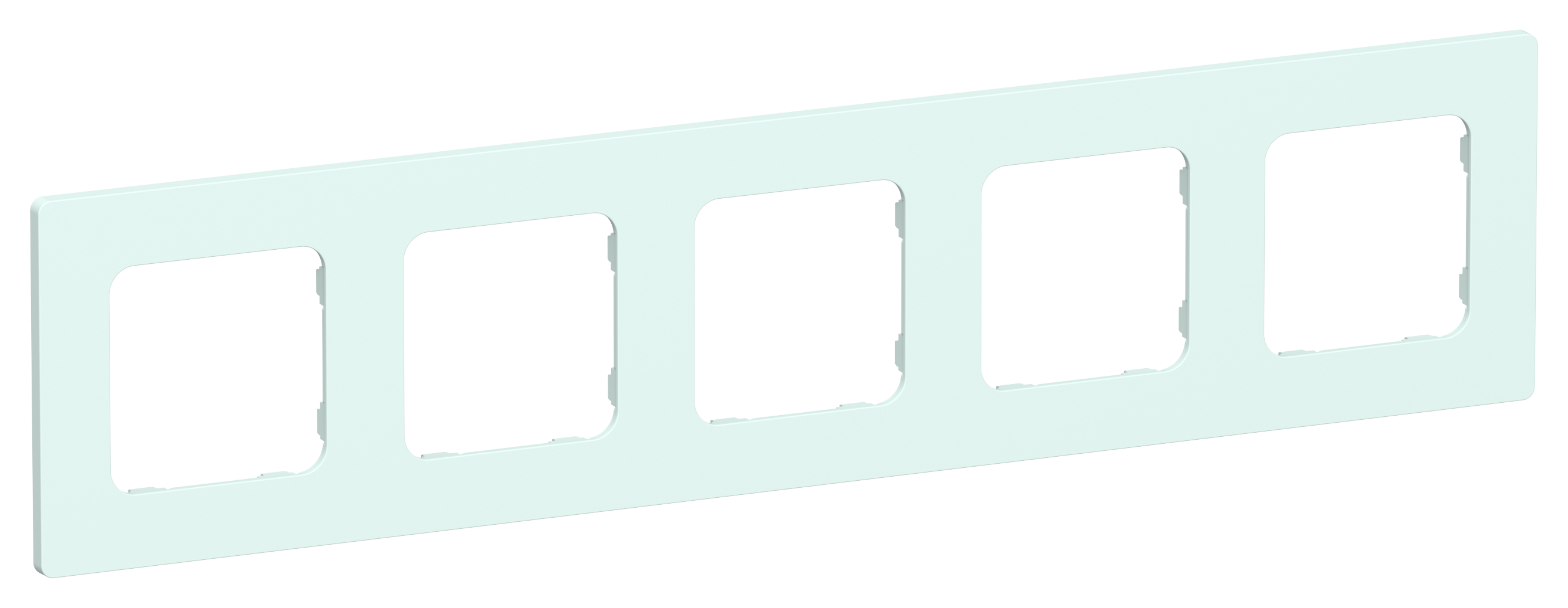 FLITE CLASSIC Рамка 5-местная РУ-5-К-ФлХЛ холодный лед IEK