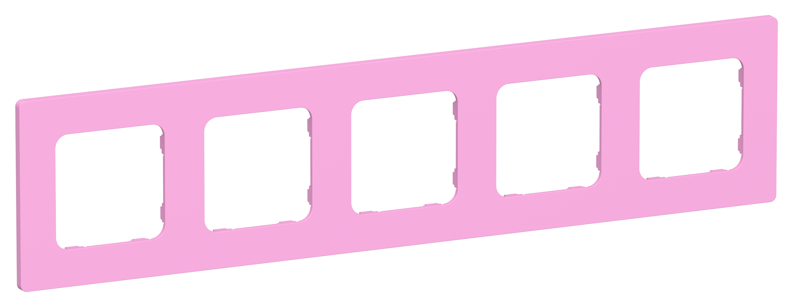 FLITE CLASSIC Рамка 5-местная РУ-5-К-ФлПр пурпурный IEK