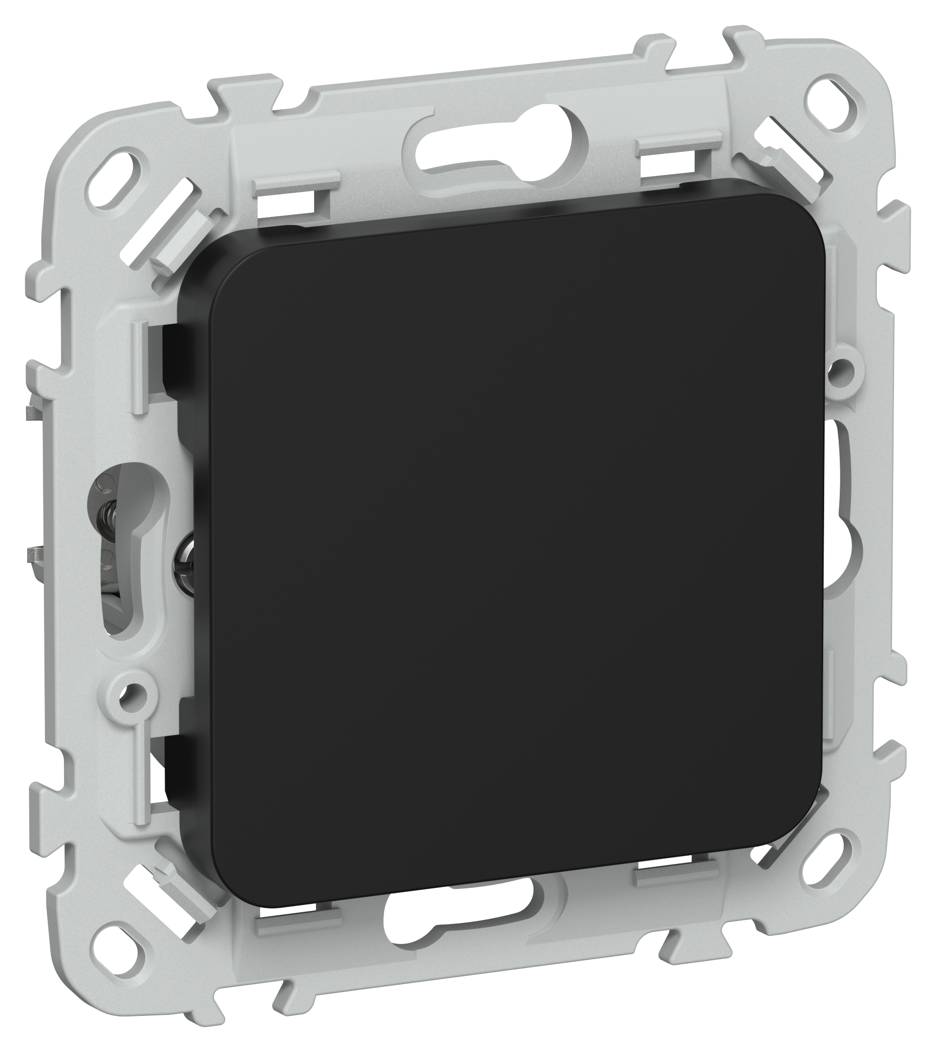 FLITE Заглушка с суппортом ЗГ-ФлЧ черный IEK