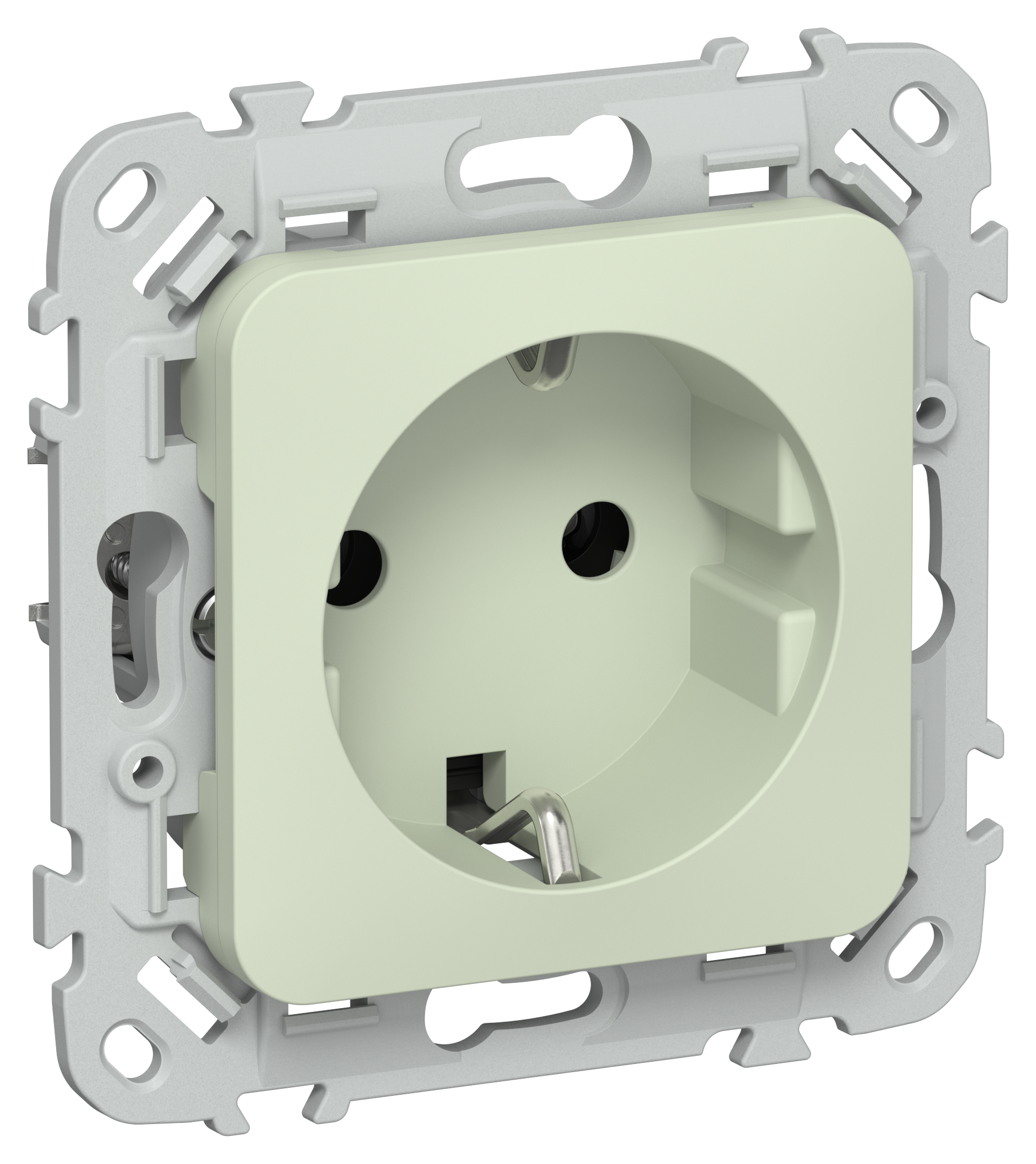 FLITE Розетка с заземлением без защитных шторок 16А РС11-0-ФлП панг IEK