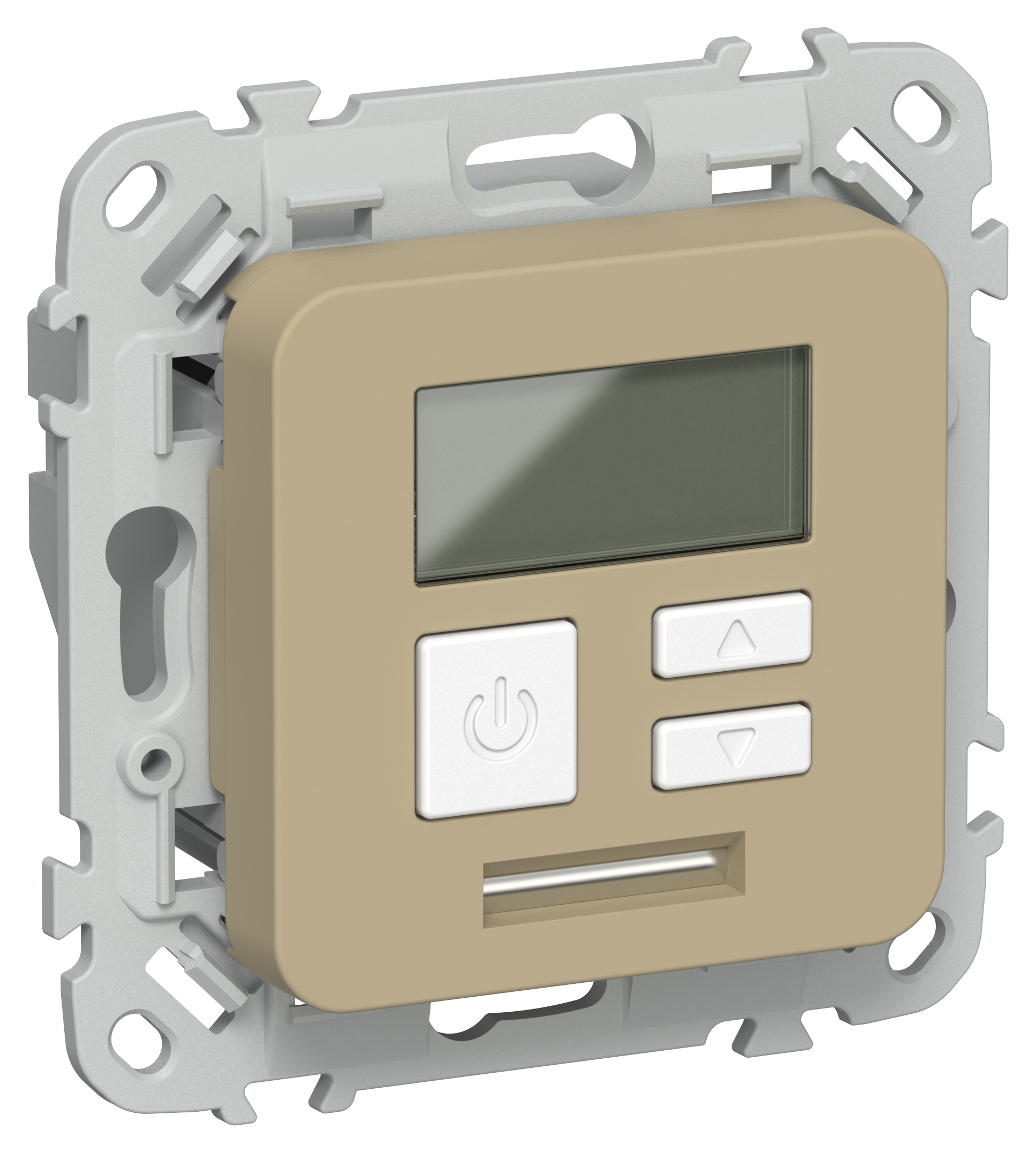 FLITE Термостат электронный с дисплеем 16А Т-ФлХ хаки IEK