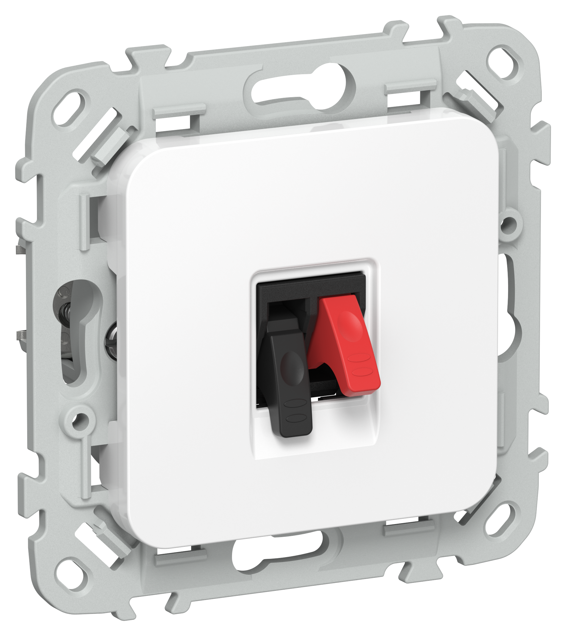 FLITE Розетка аудио РА-1-ФлБ белый IEK