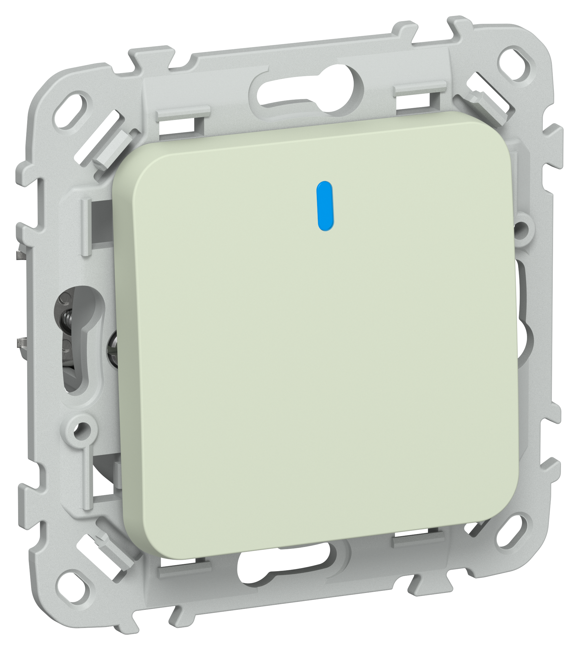 FLITE Выключатель 1-клавишный с индикацией 10А ВС11-1-1-ФлП панг IEK