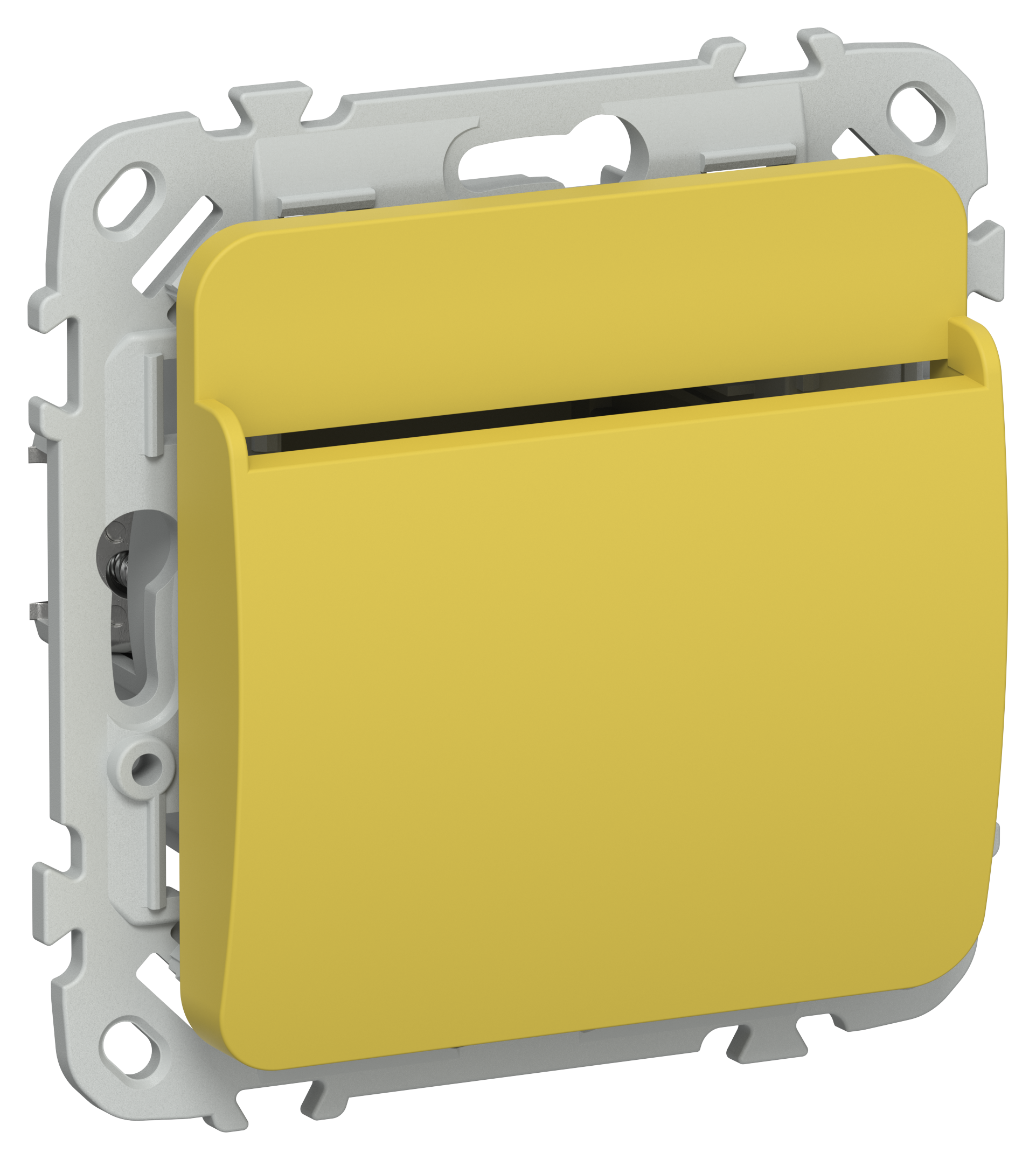 FLITE Выключатель карточный 30А ВК-0-ФлЖК желтый карри IEK