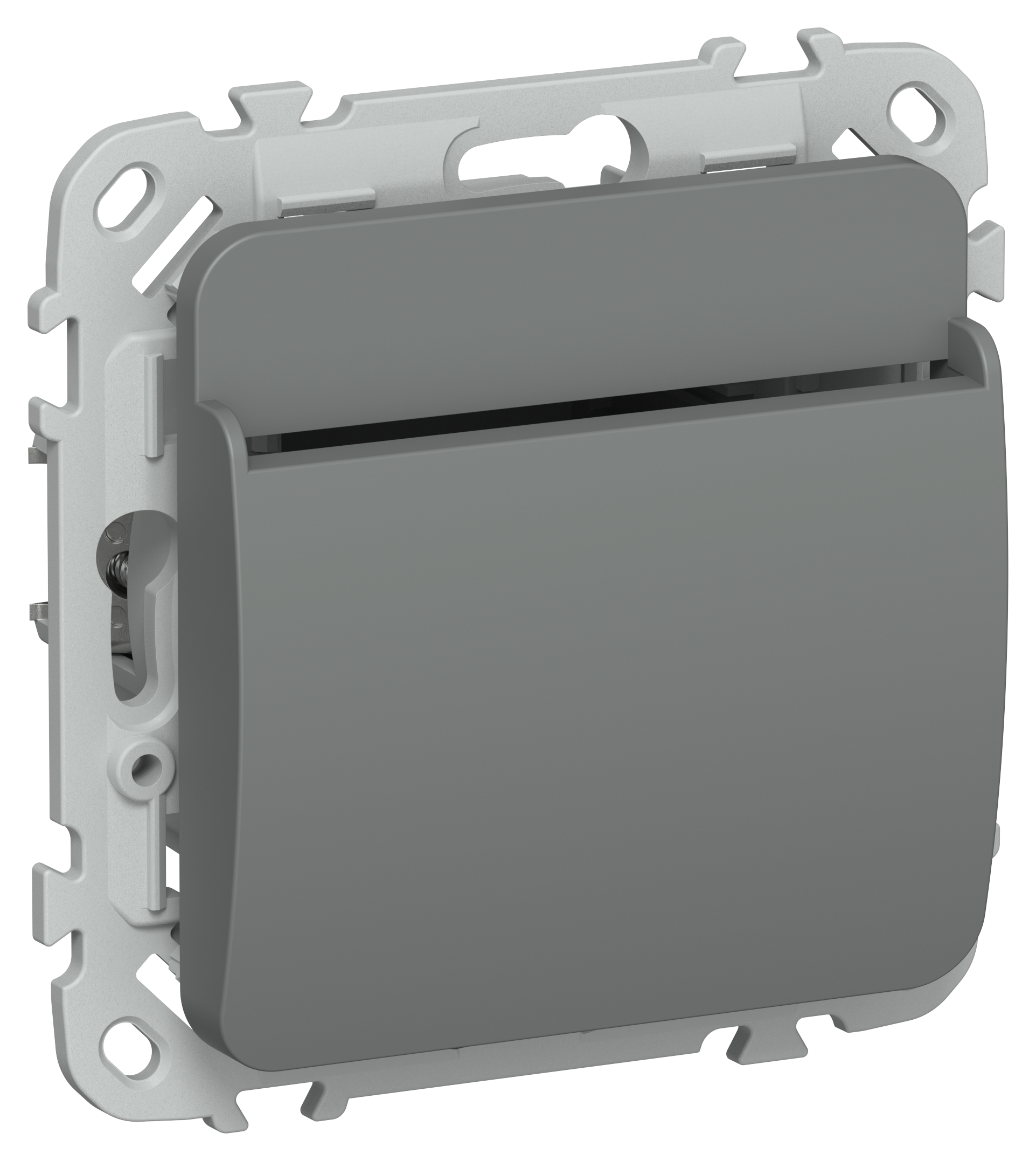 FLITE Выключатель карточный 30А ВК-0-ФлМА мокрый асфальт IEK