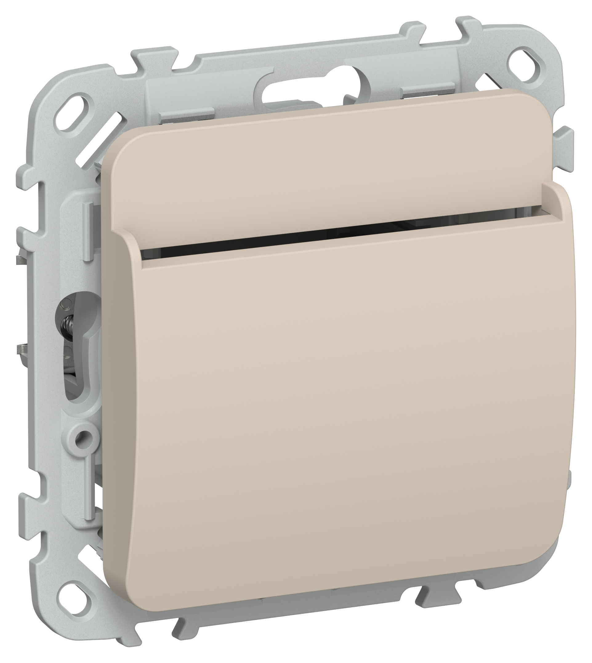 FLITE Выключатель карточный 30А ВК-0-ФлЛ льняной IEK