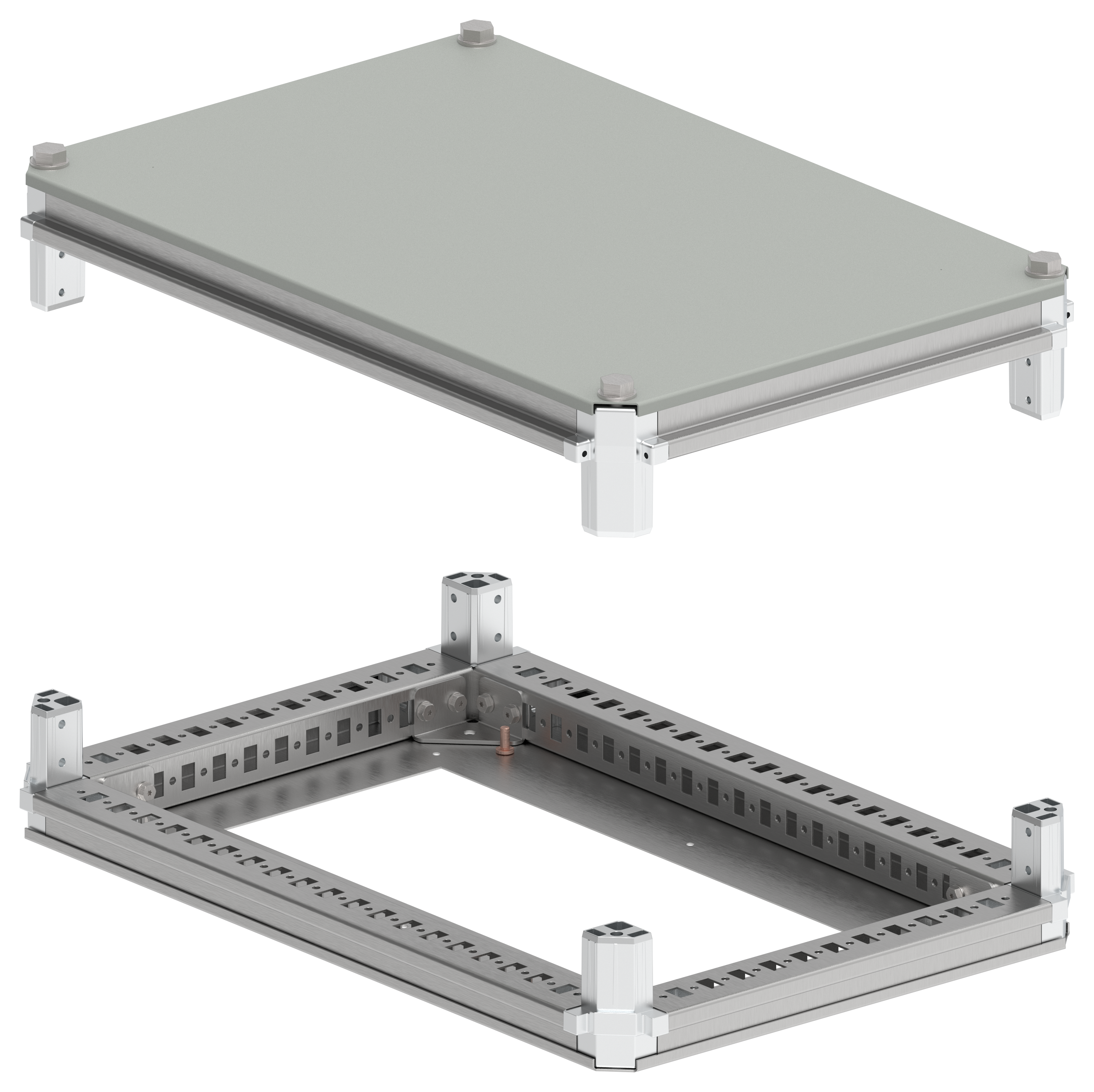 FORMAT Крыша и основание (под фланец) 400х600мм IEK
