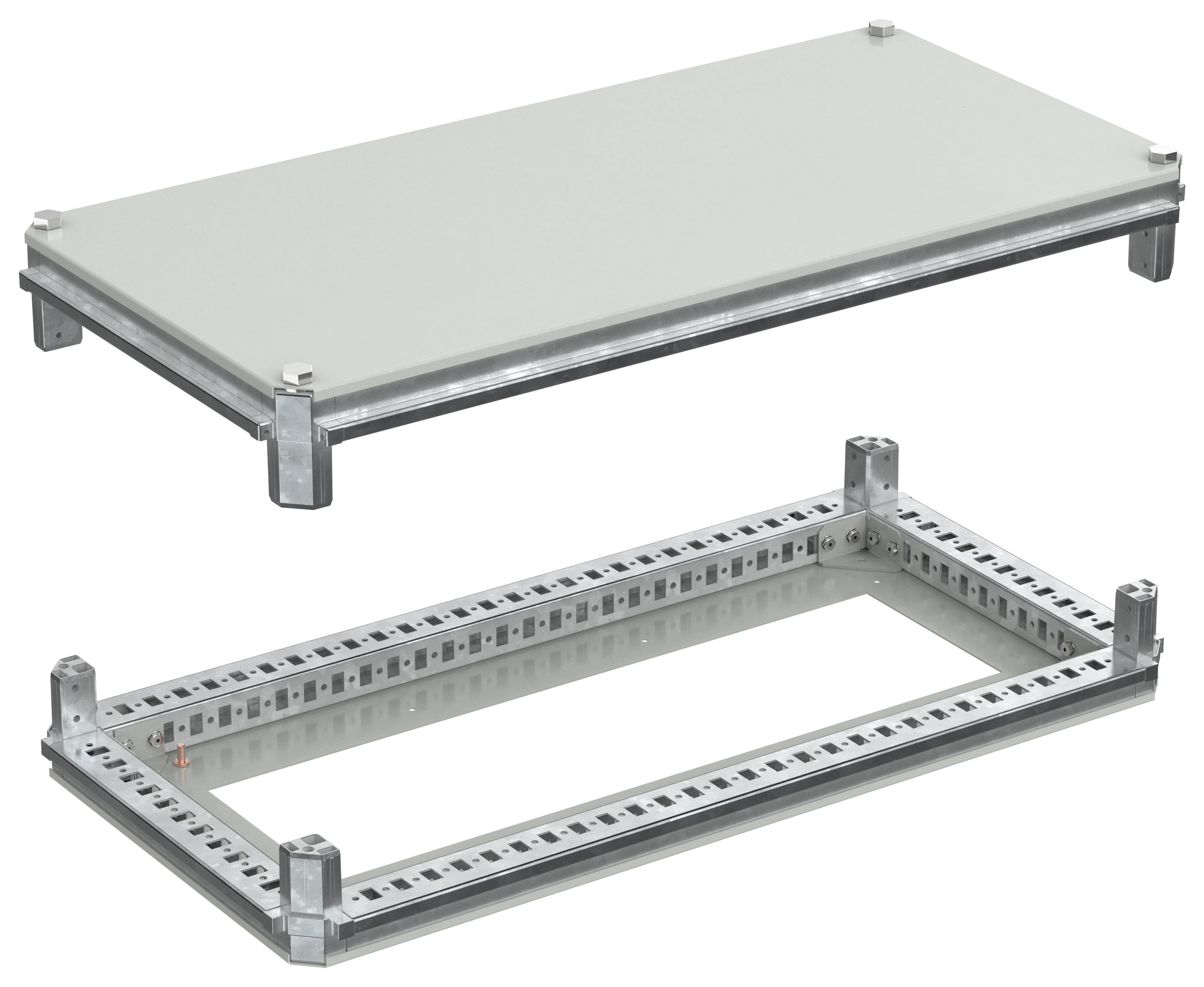 FORMAT Крыша и основание (под фланец) 400х800мм IEK