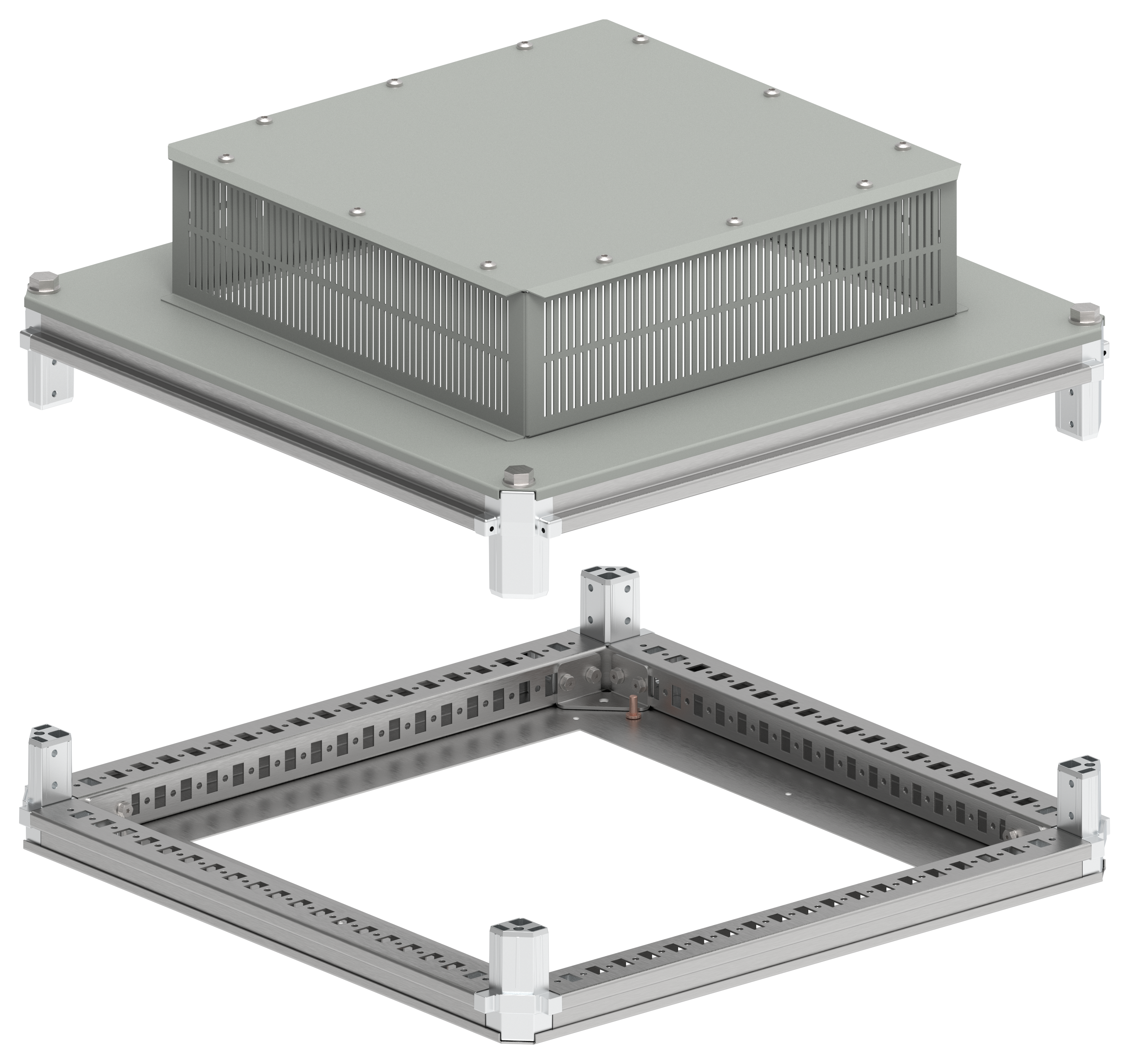 FORMAT Крыша и основание (под фланец) 600х600мм IP31 IEK
