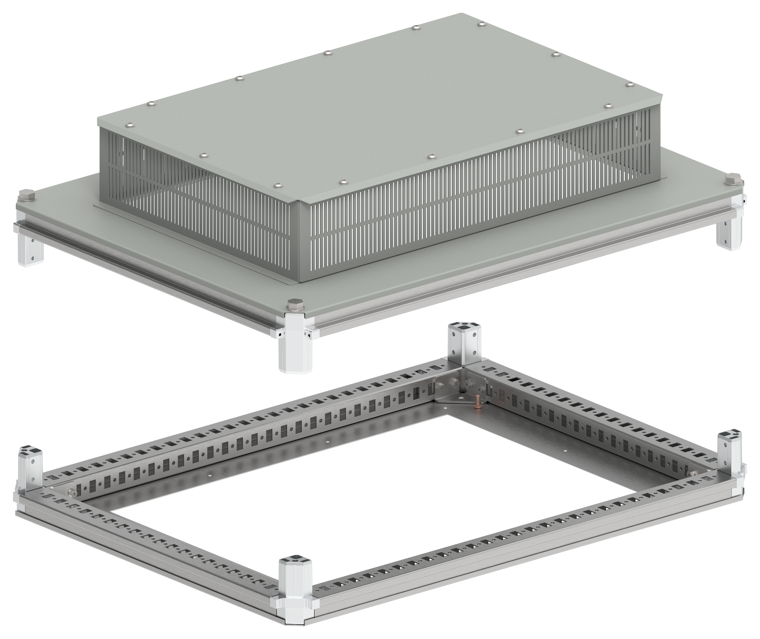 FORMAT Крыша и основание (под фланец) 800х600мм IP31 IEK