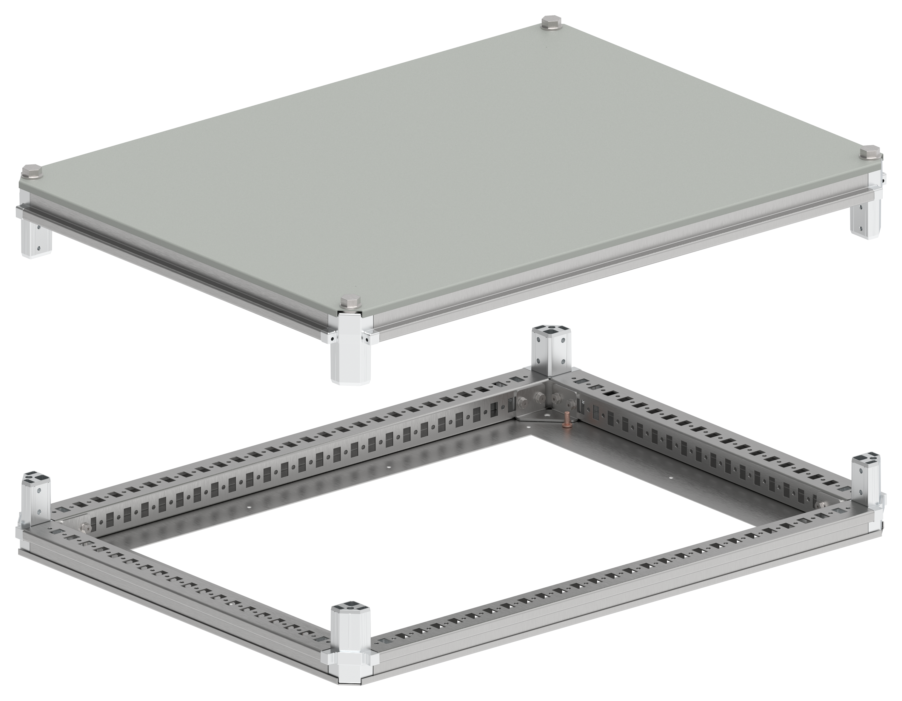 FORMAT Крыша и основание (под фланец) 800х600мм IEK
