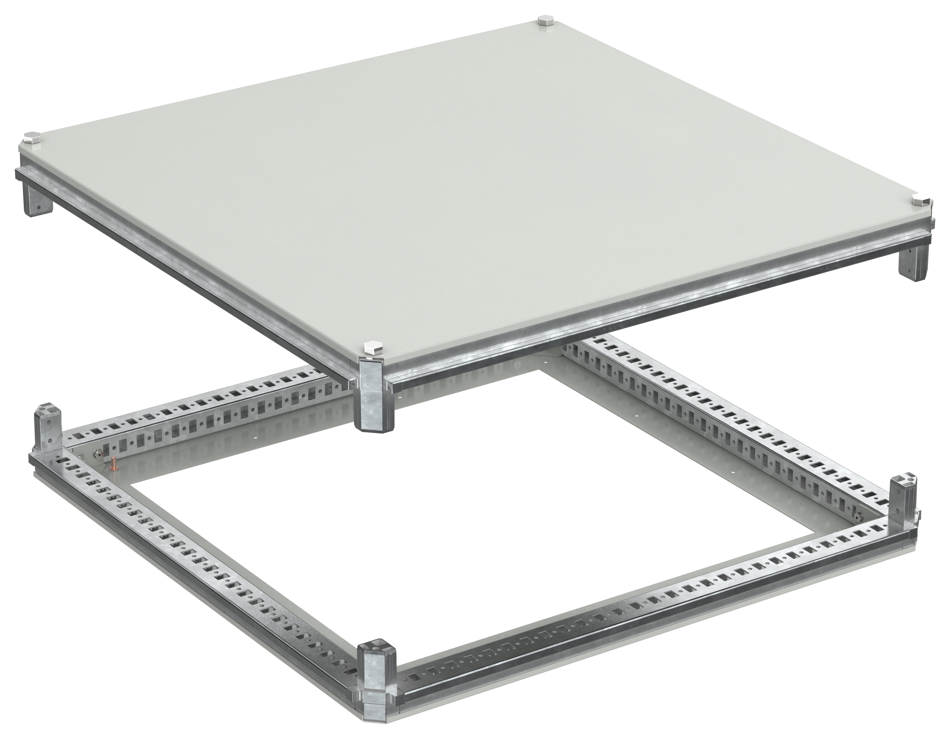 FORMAT Крыша и основание (под фланец) 800х800мм IEK