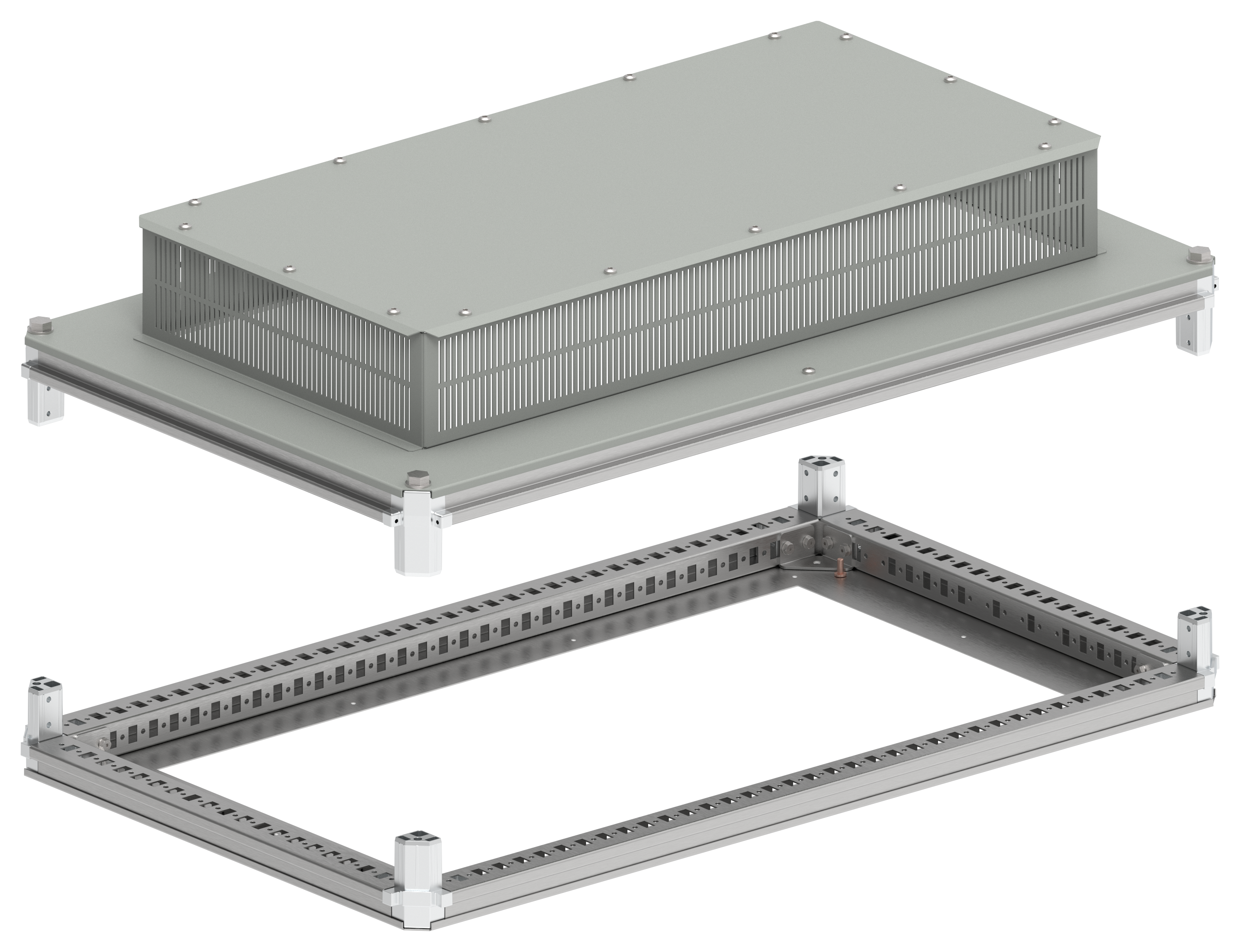 FORMAT Крыша и основание (под фланец) 1000х600мм IP31 IEK