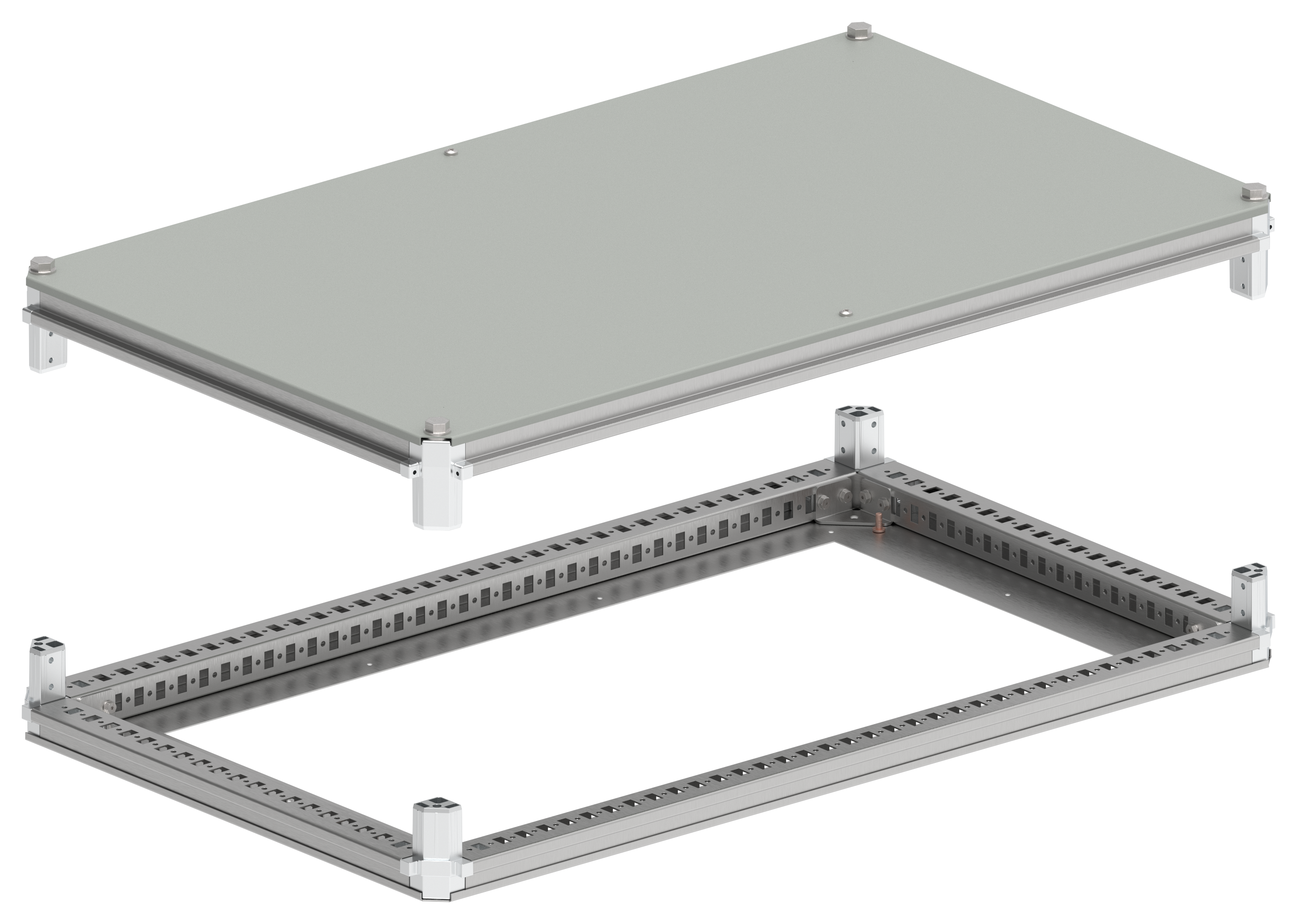 FORMAT Крыша и основание (под фланец) 1000х600мм IEK