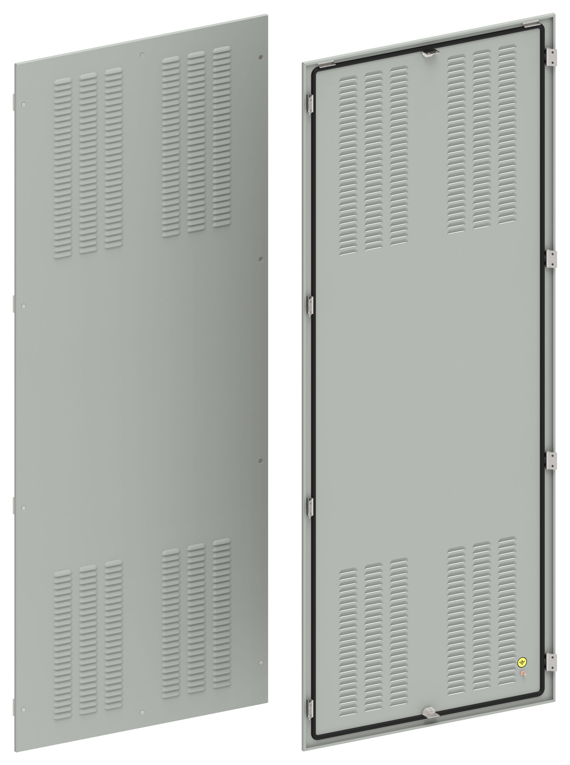 FORMAT Панель задняя вентилируемая 2000х800мм IEK