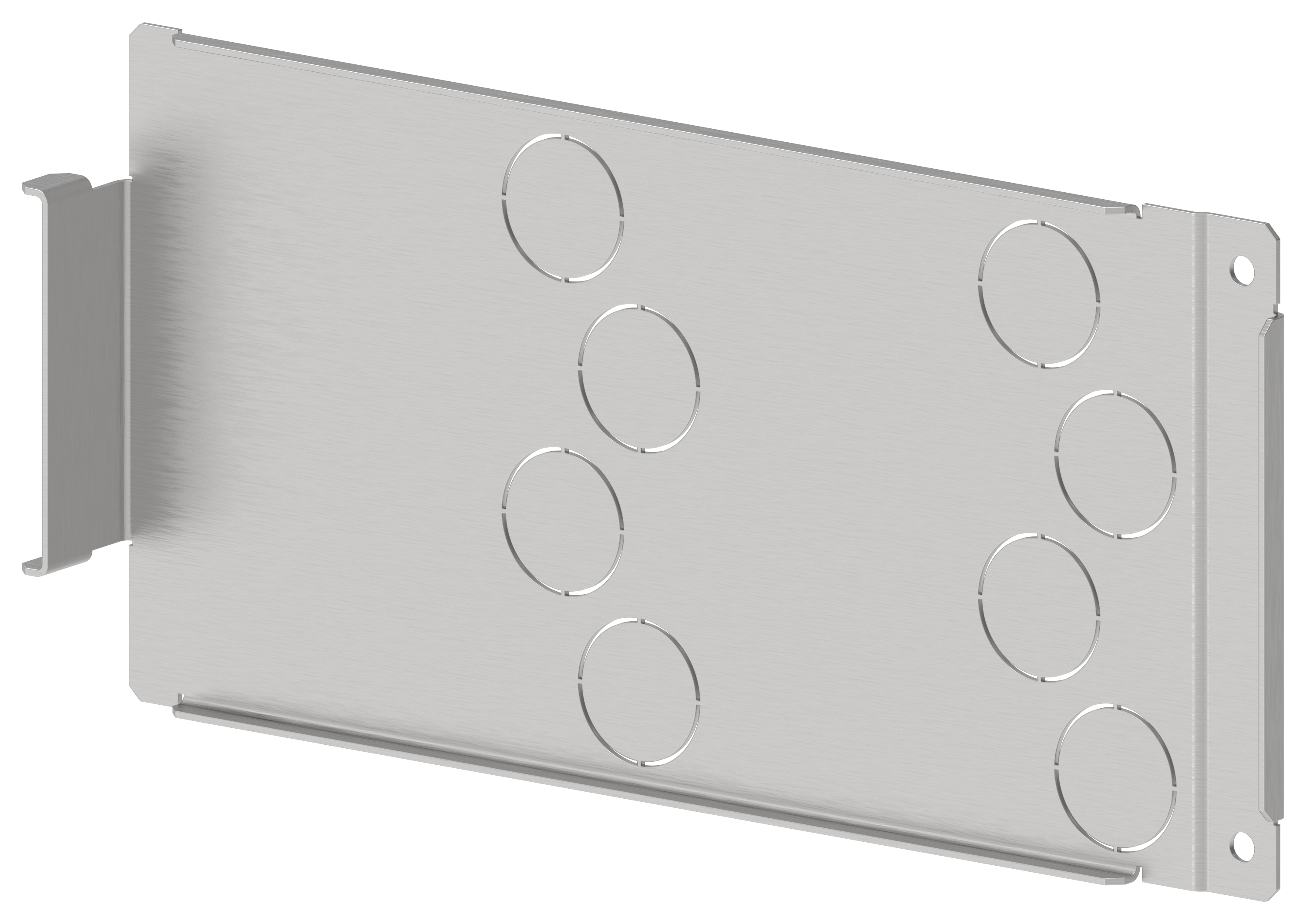 FORMAT Перегородка аппаратного отсека боковая вертикальная с проходными сальниками высота 200мм IEK