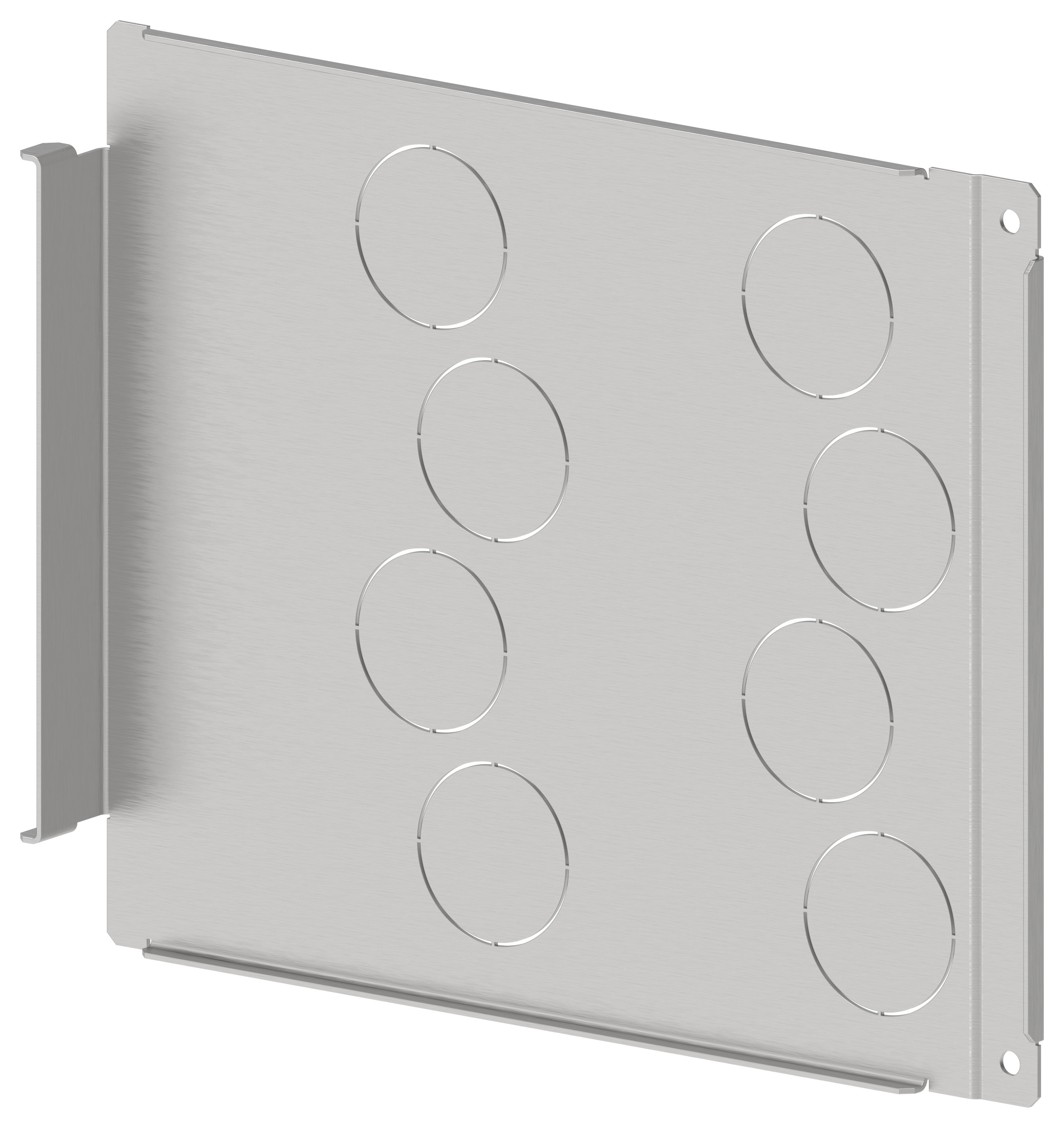 FORMAT Перегородка аппаратного отсека боковая вертикальная с проходными сальниками высота 300мм IEK